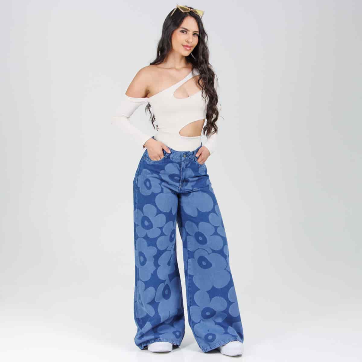 Jean Axspen Wide Leg  Ax-2935 - miniatura 2