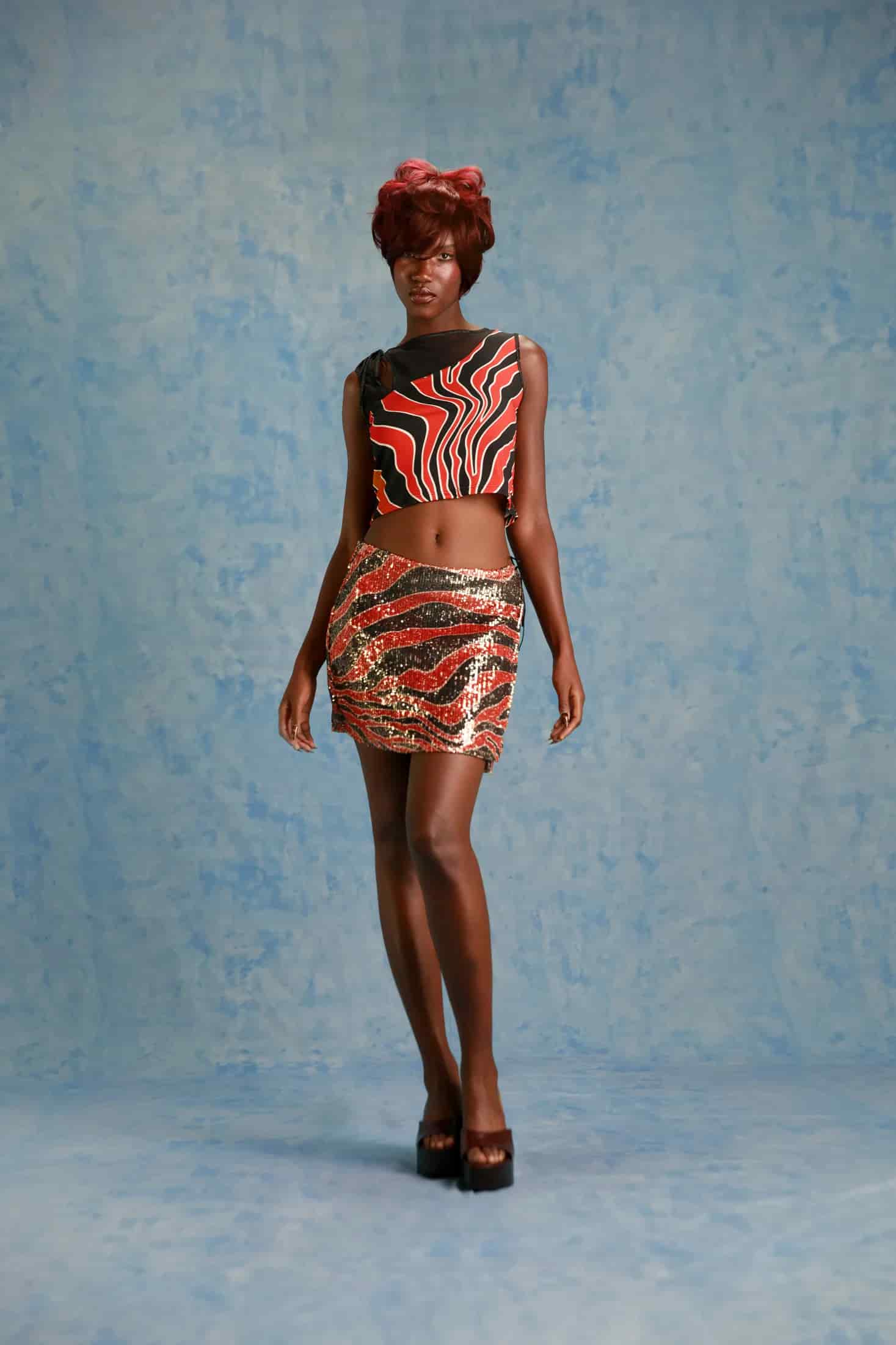 MARGIE ZEBRA TOP - miniatura 1
