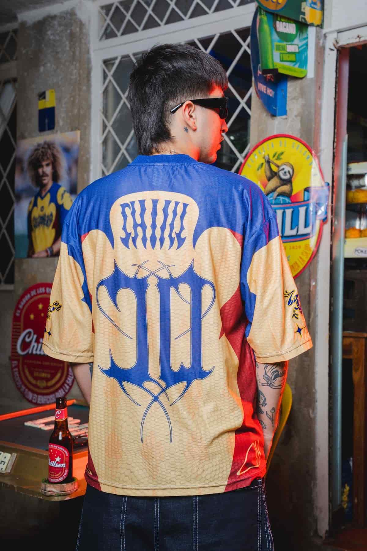 CAMISETA FUTBOL CHILL COLOMBIA - miniatura 2