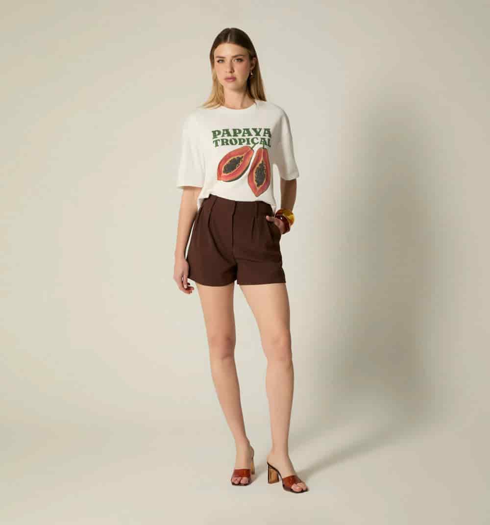 Camiseta oversize estampada - miniatura 2