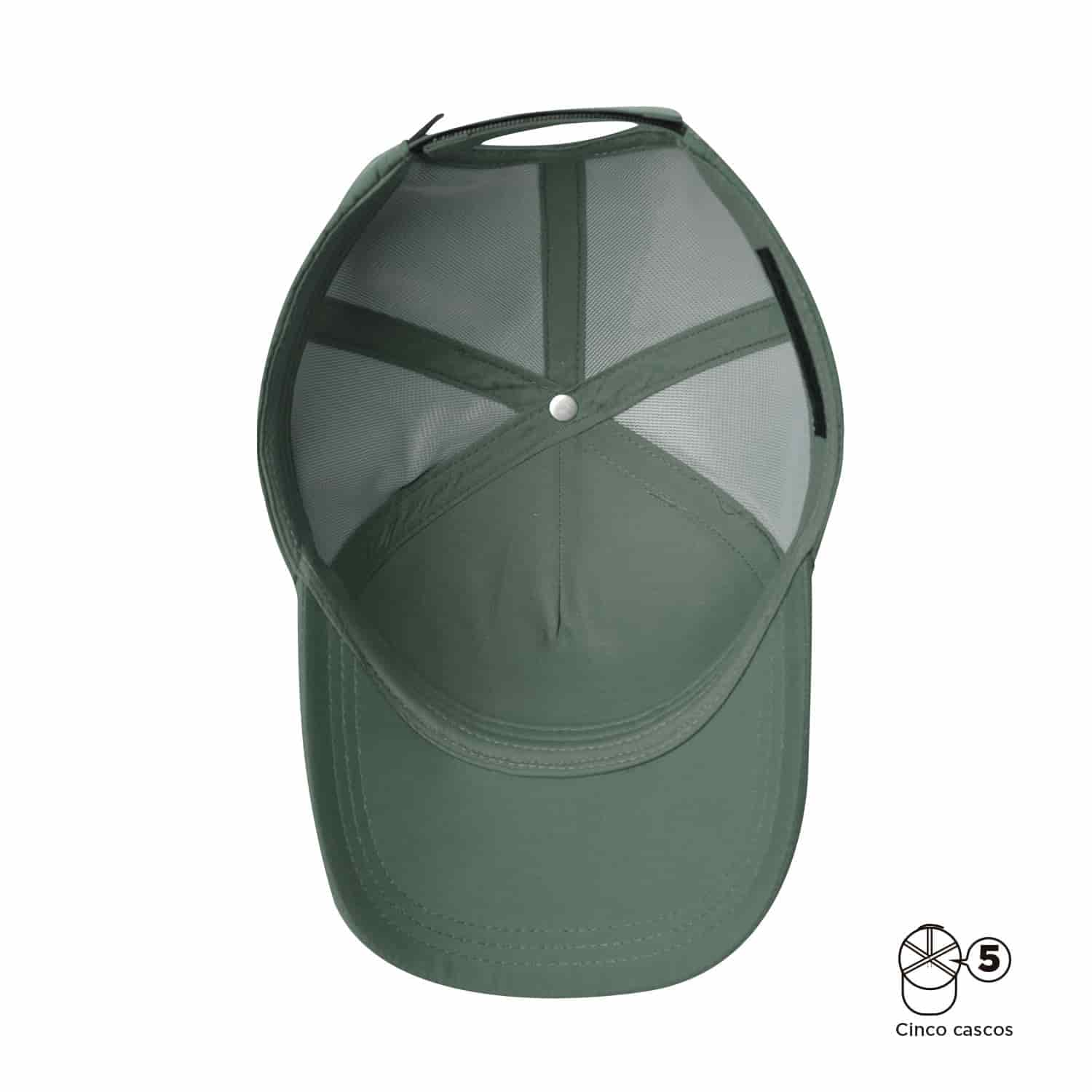 Gorra Beisbolera Tolon con Filtro UV Verde - miniatura 5