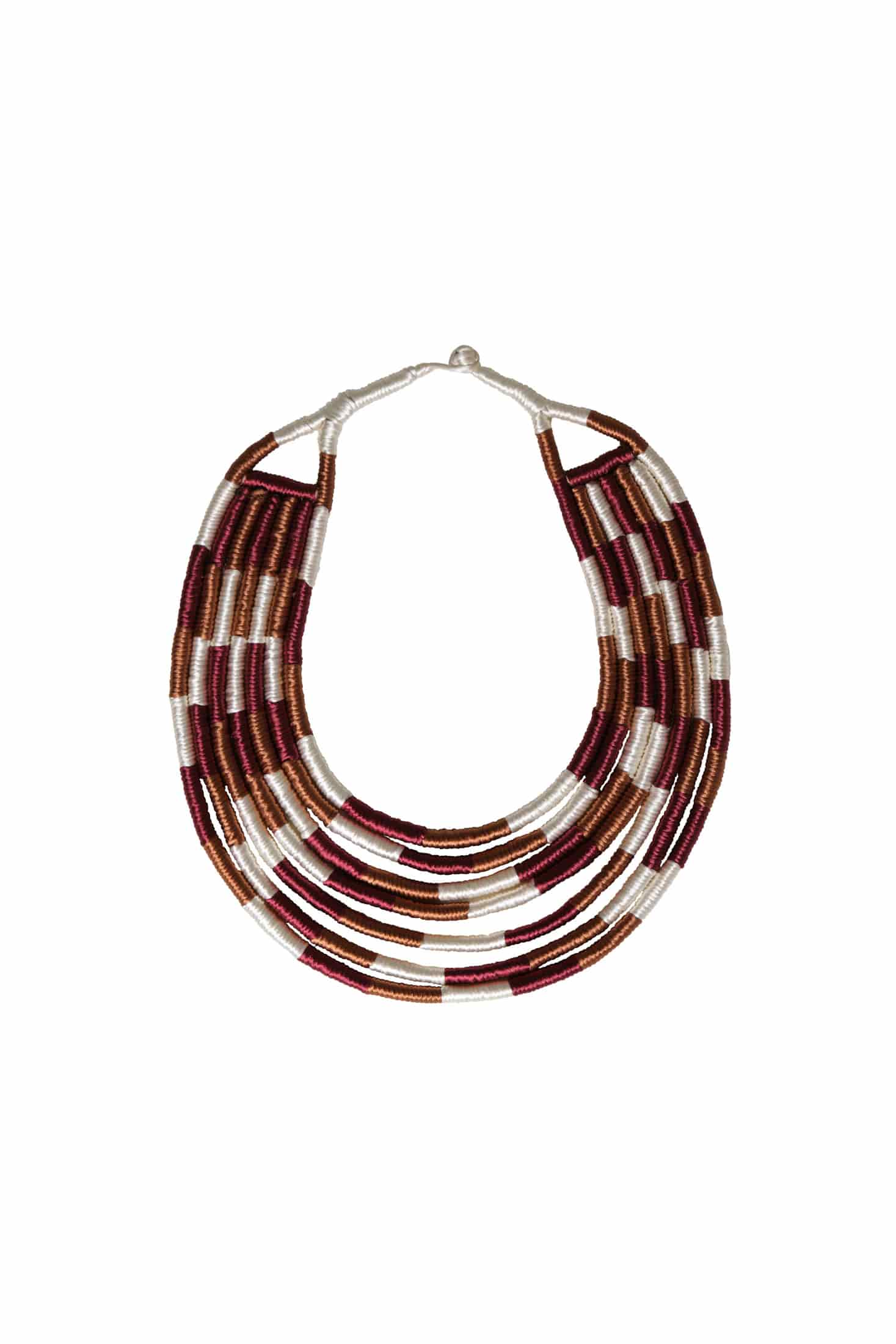 Sierra Necklace / Fuchsia Argan - miniatura 1
