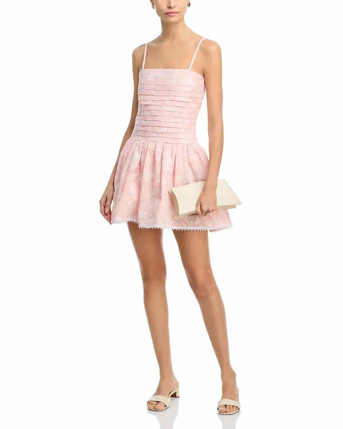 SINTRA MINI DRESS PINK - miniatura 4