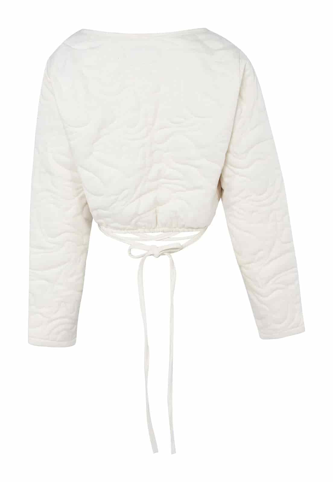 Claude Puffy Shirt Cream - miniatura 2