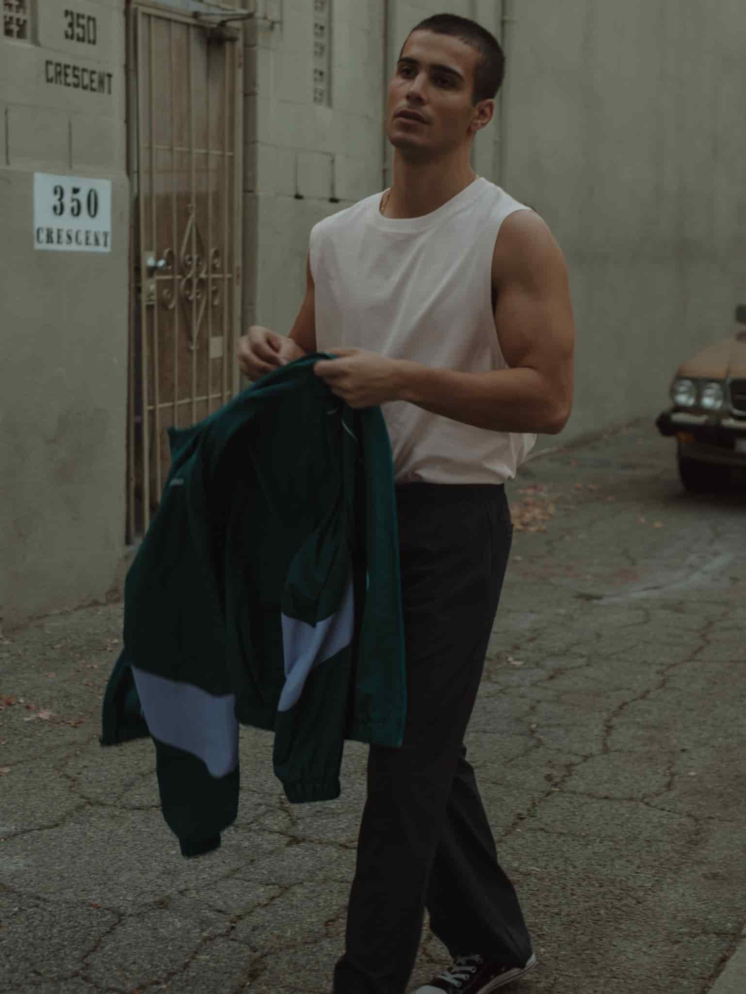 MUSCLE T-SHIRT MEN - SOFT WHITE - miniatura 3