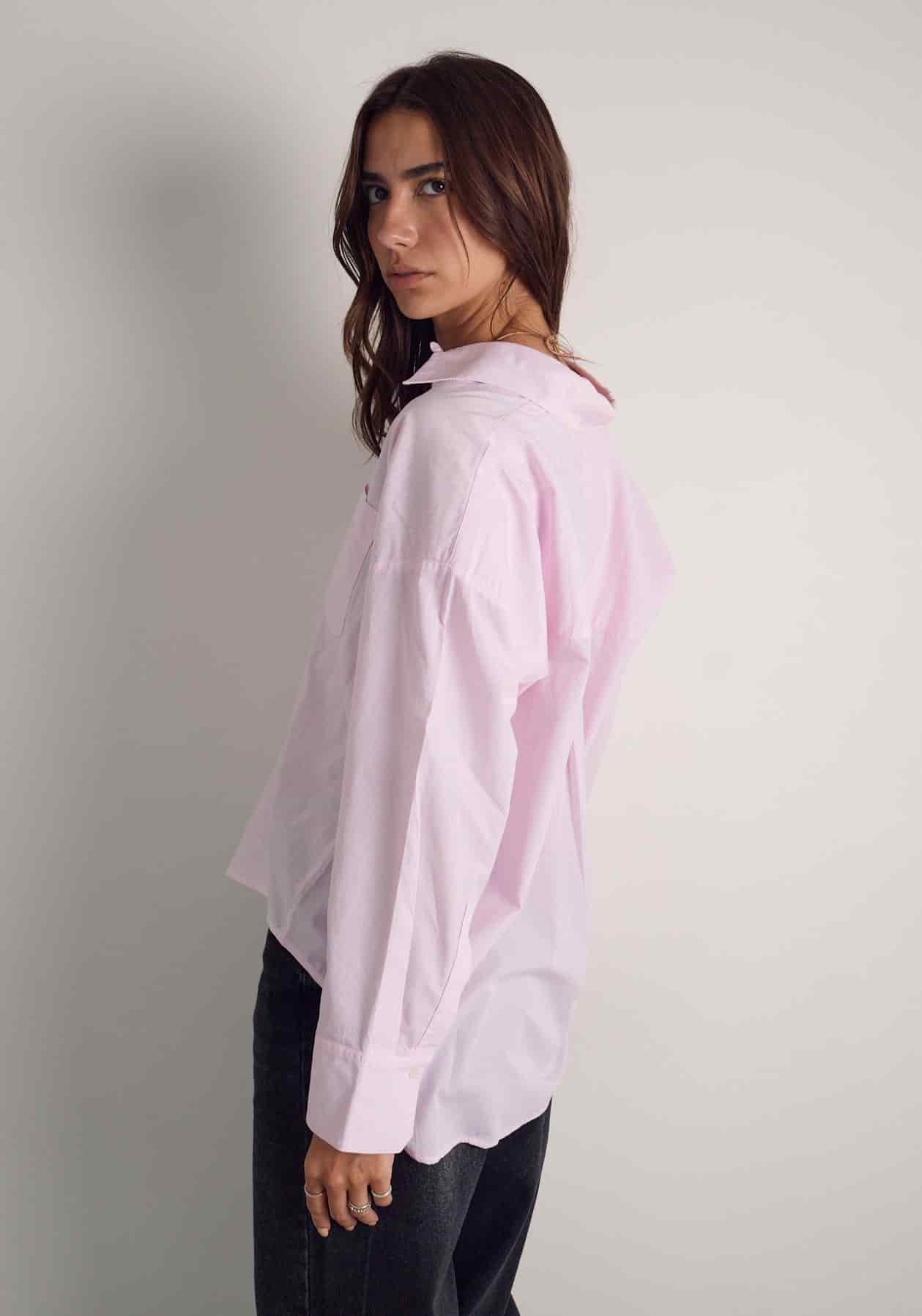 Camisa M Antonella Rayas Del Rosado - miniatura 4