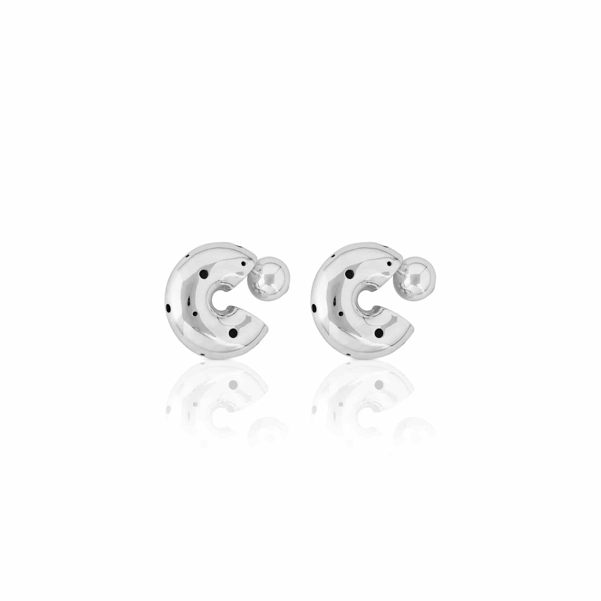 BOLD MEDIUM HOOPS - miniatura 2