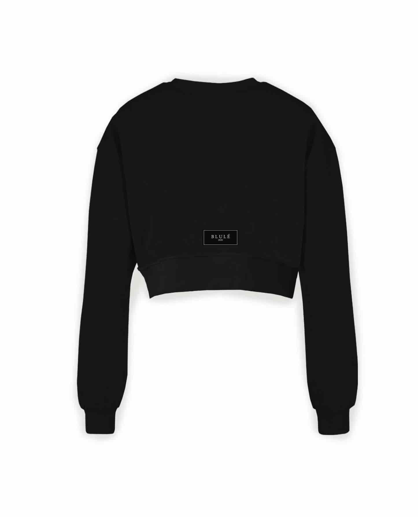 Crewneck Cropped Black - miniatura 2