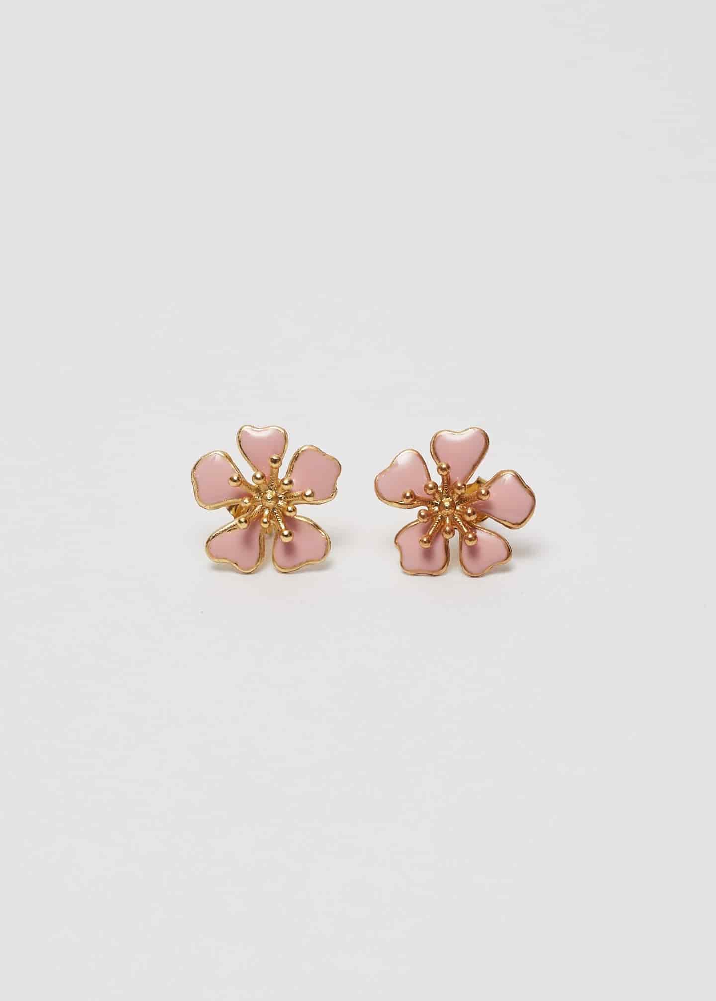 Aretes aurora mini Rosa - miniatura 1