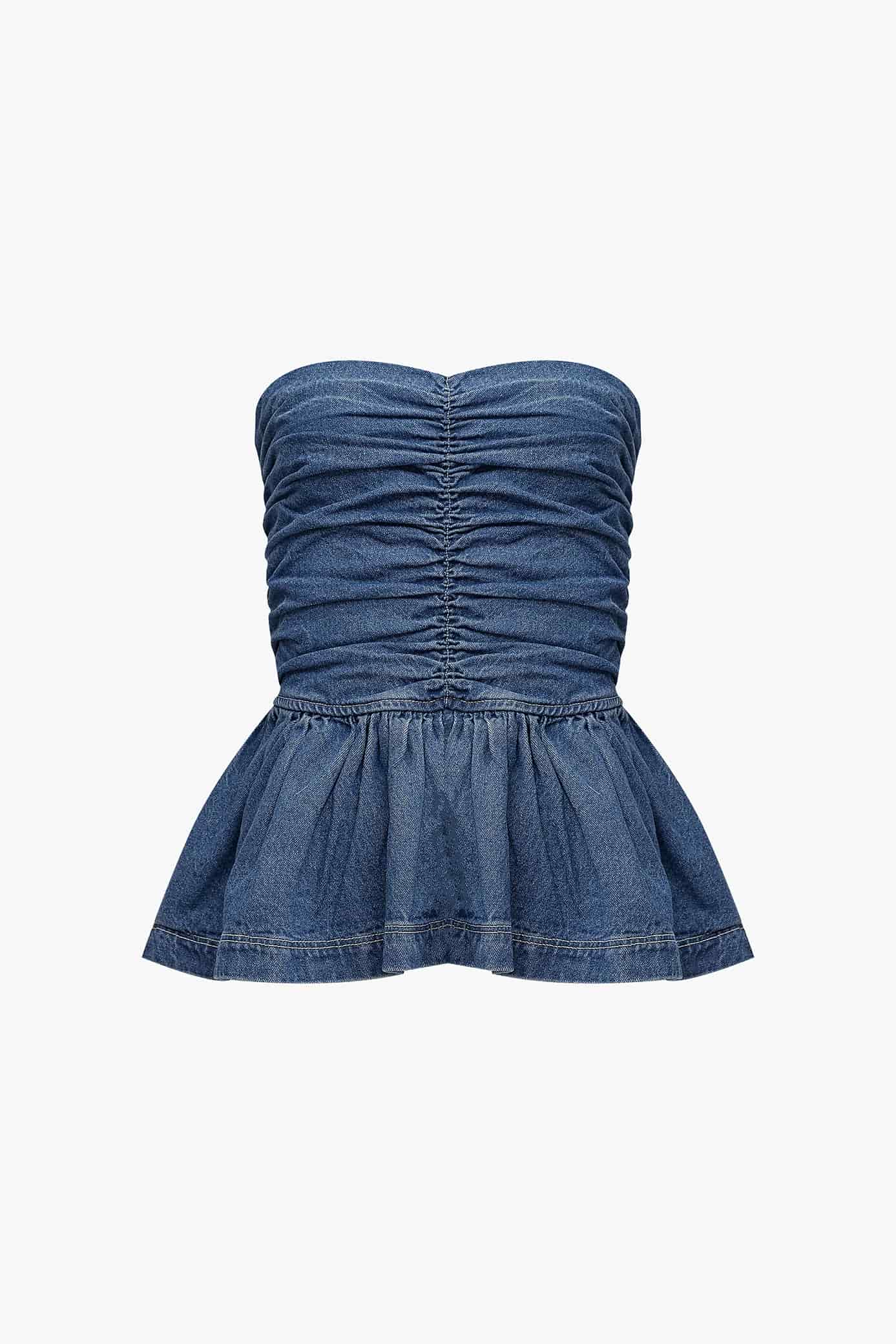 Top Poema Denim - miniatura 9