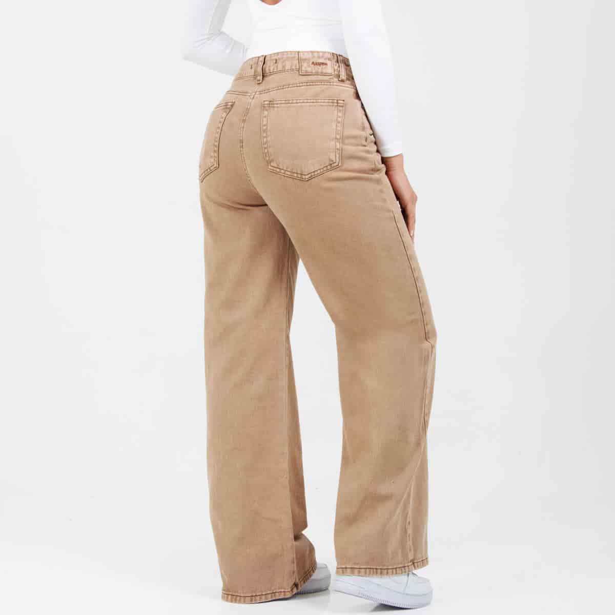 Jean Wide Leg Camel Ax-3013 Rigido - miniatura 8