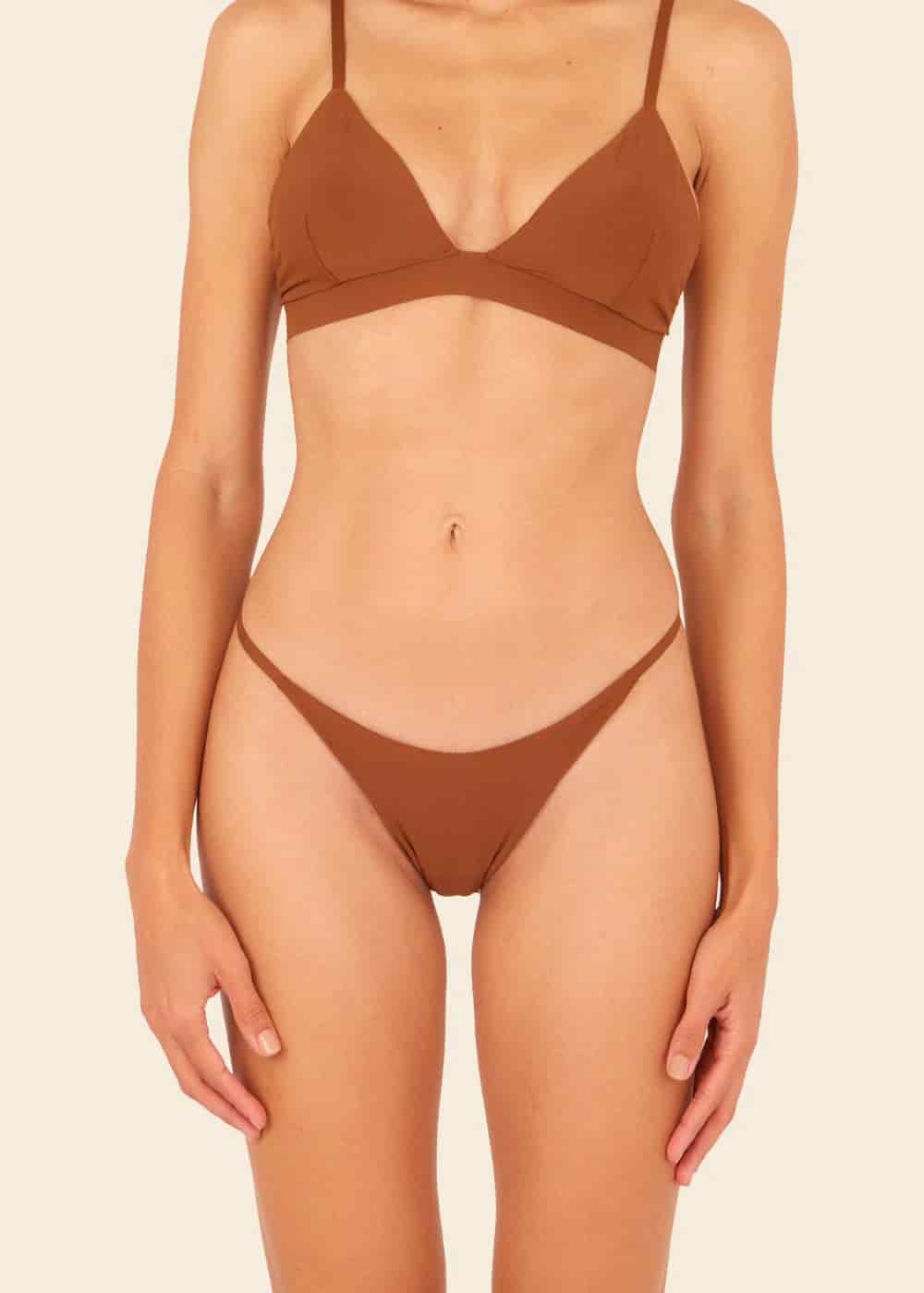 Earth Brown Shine Panty - miniatura 3