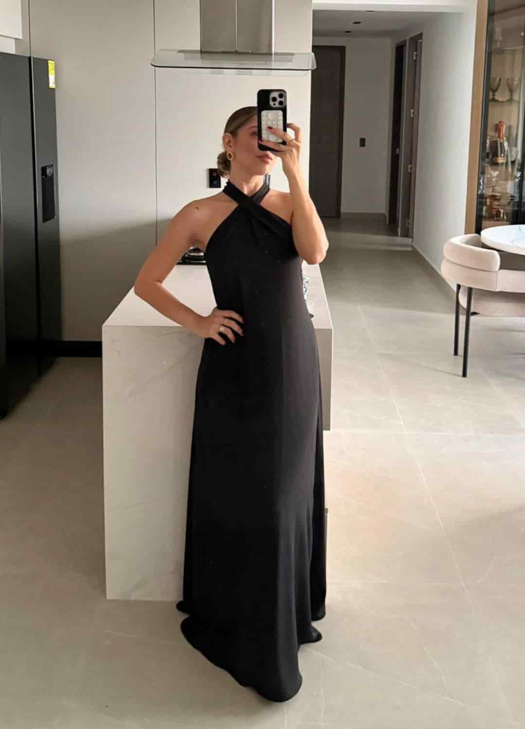 Vestido Dolores Negro - miniatura 2