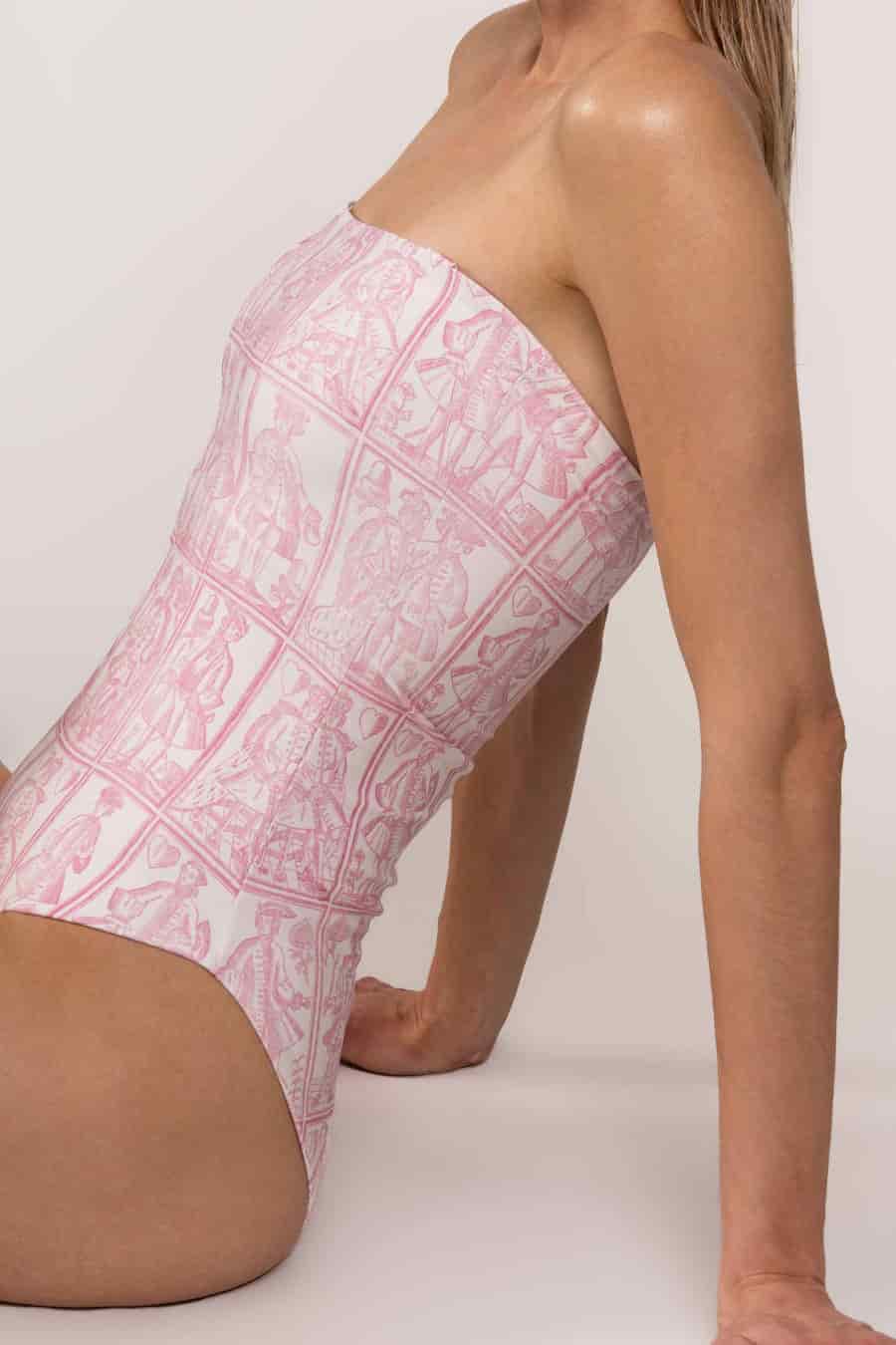 Women's carts one piece swimsuit - miniatura 4