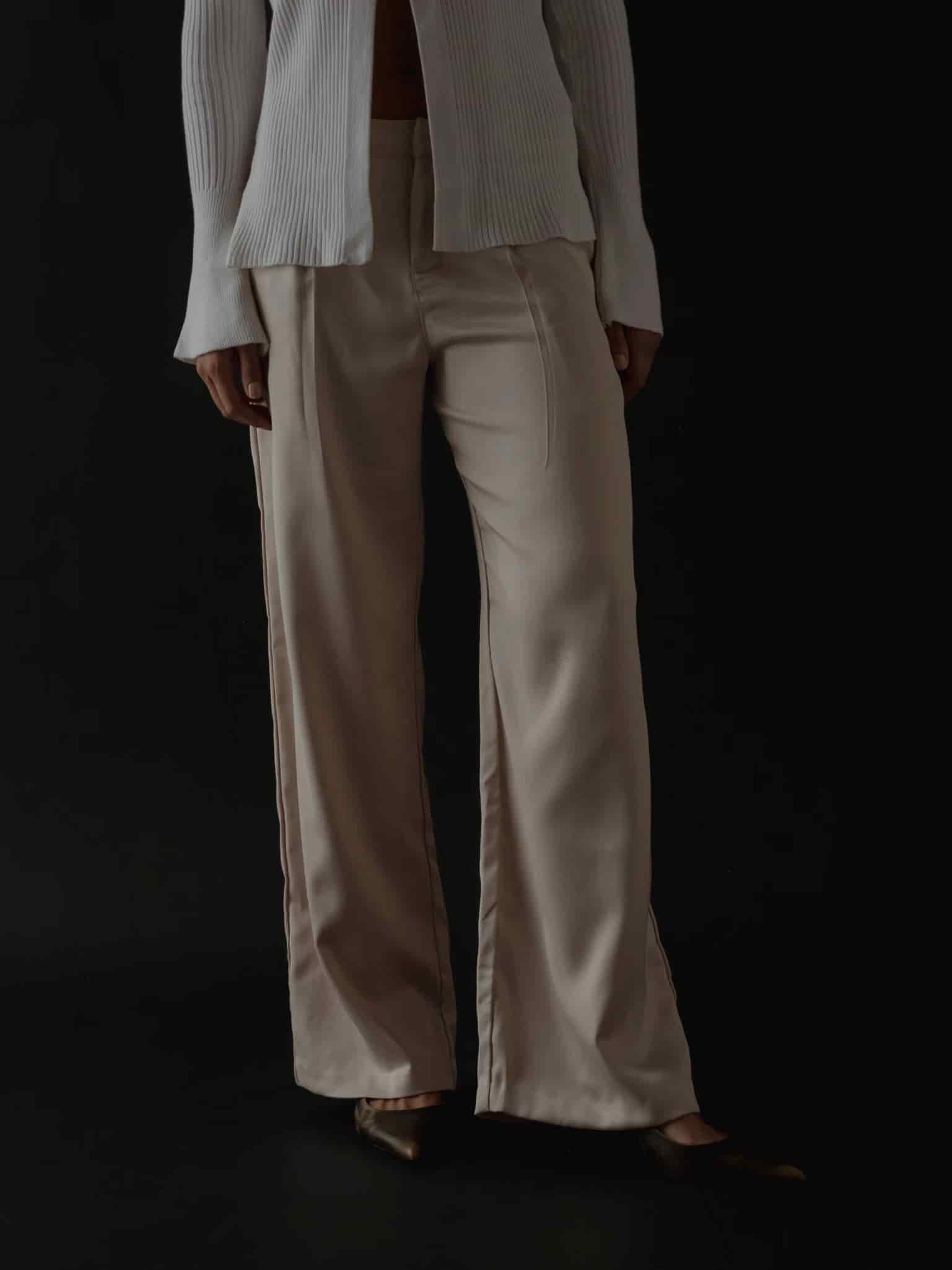 NOT SO MODEST TROUSER - SAND PEARL - miniatura 1