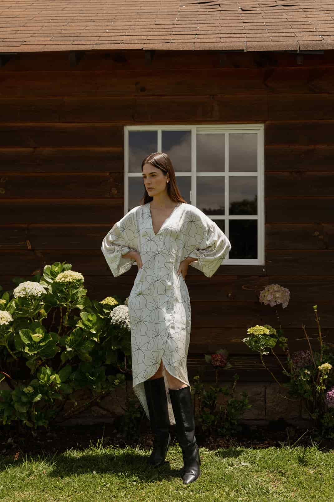 Vestido Bolero Flores - miniatura 2
