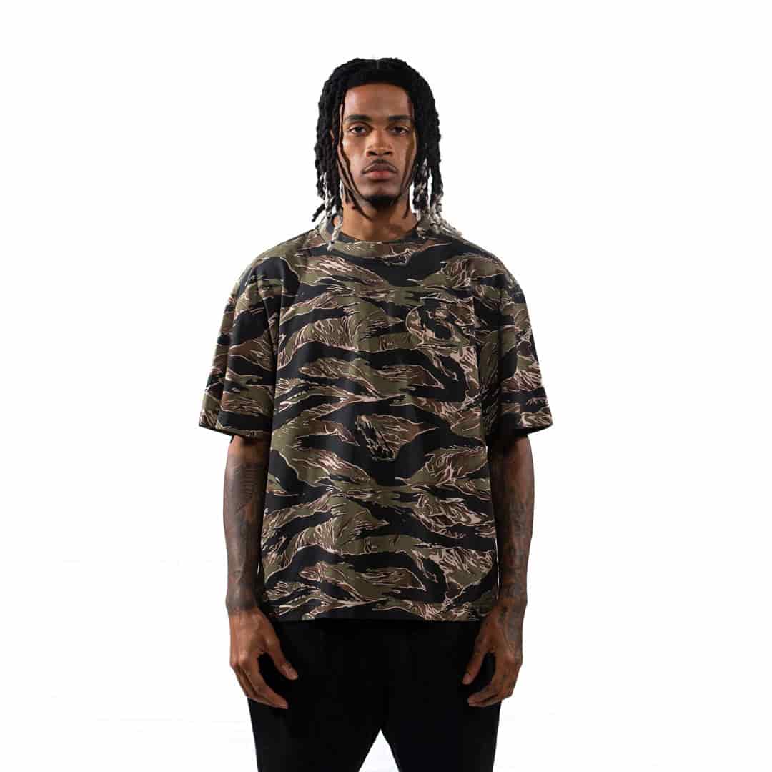 Camiseta Oversize Camuflado | Selva - miniatura 5