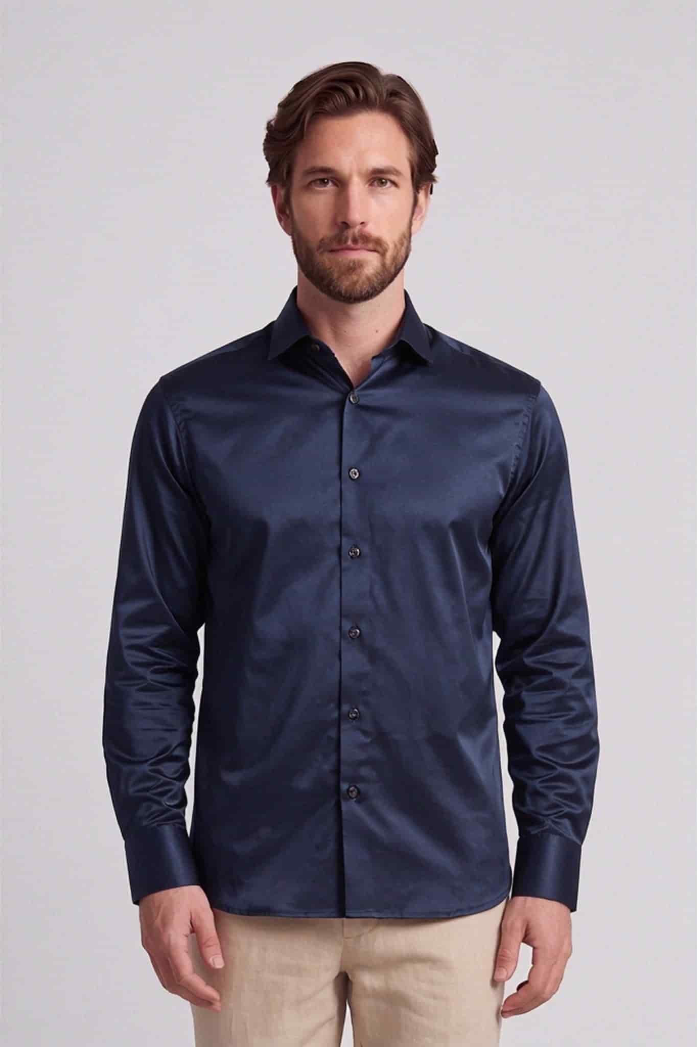 Camisa manga larga para hombre Jon Sonen 020224065 - miniatura 7