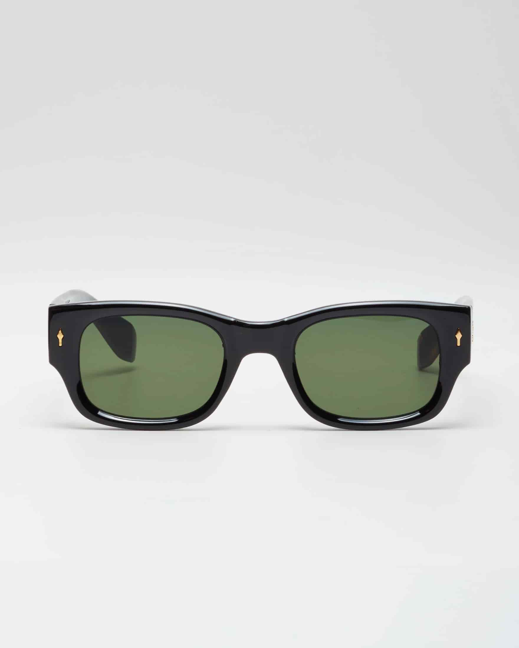 DENZEL SUNGLASSES - BLACK CAREY/GREEN - miniatura 2