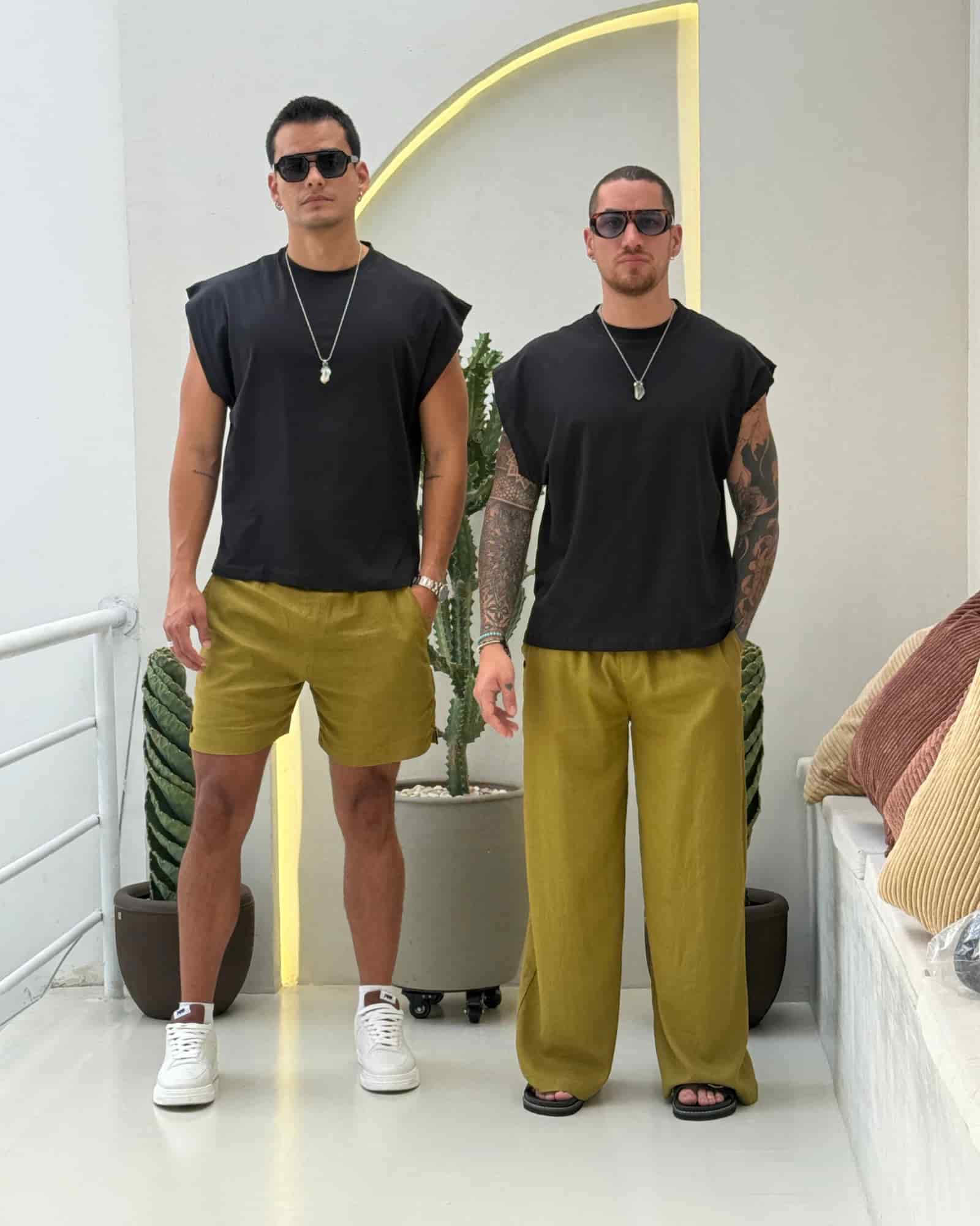 Pant bari olive - miniatura 2
