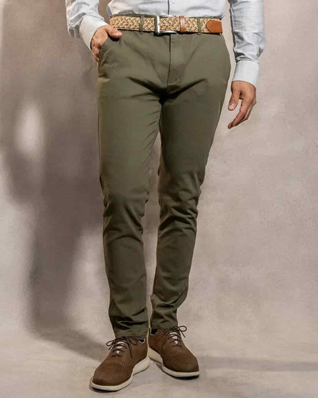 Pantalon Elastico Verde Claro - miniatura 10