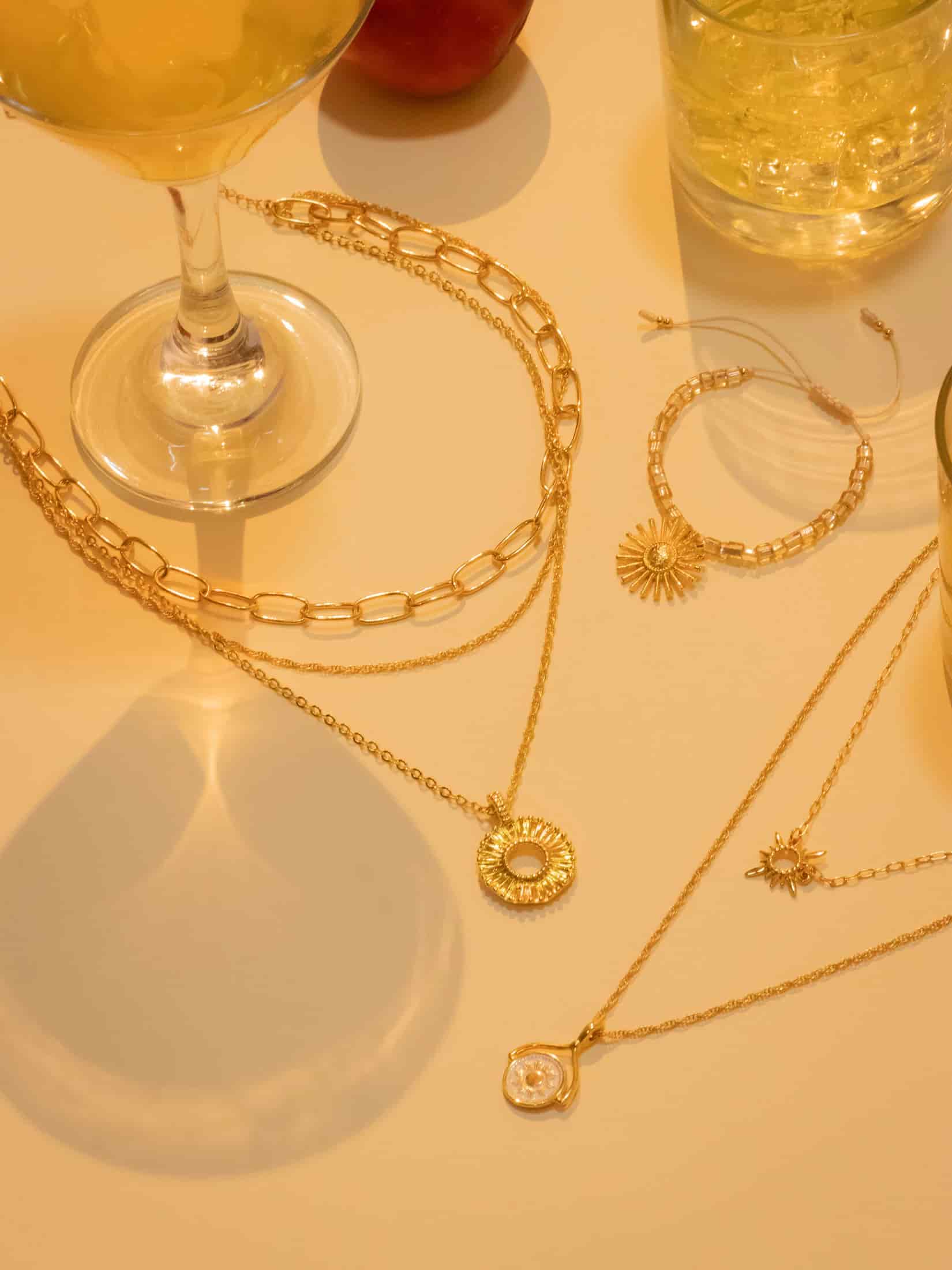 Set X3 Collares Destellos + Aretes - miniatura 5