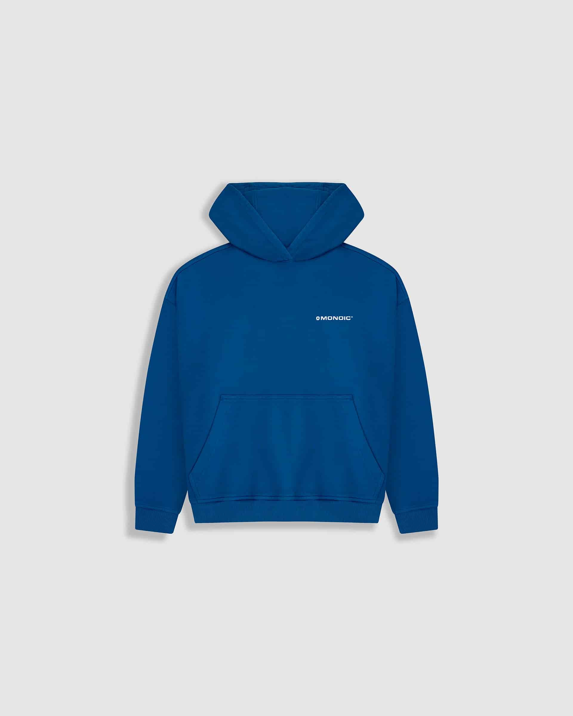 Hoodie Oversized Básico V4 - Azul Cobalto - miniatura 1