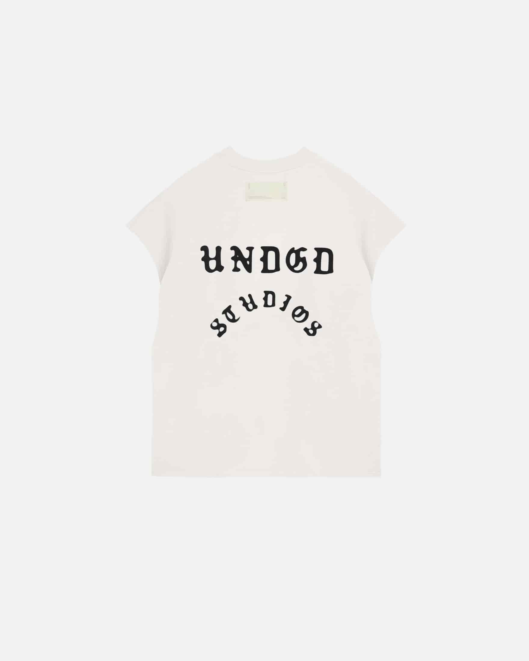 Capsule UNDGD STUDIOS Sleeveless Tshirt White - miniatura 3