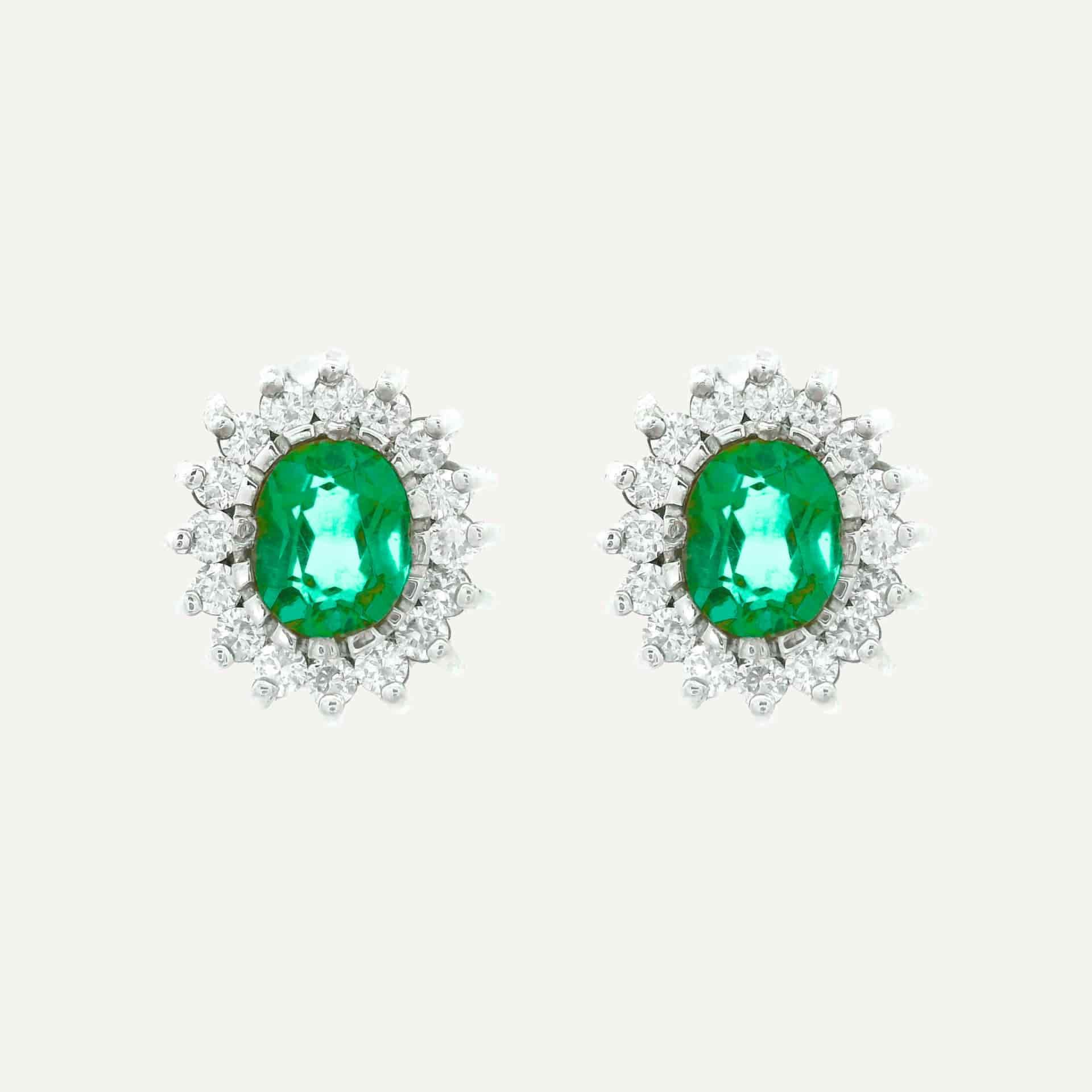 Arete Corona Thin Ovalado - miniatura 4