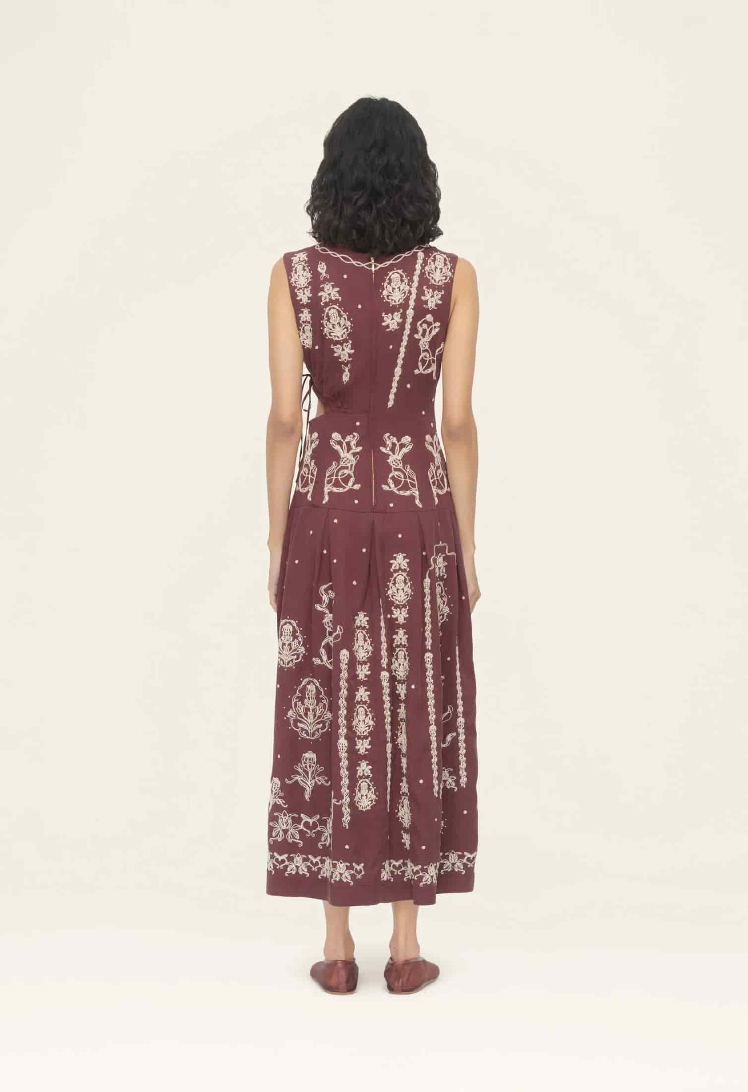 Otoño Relato Midi Dress - miniatura 10