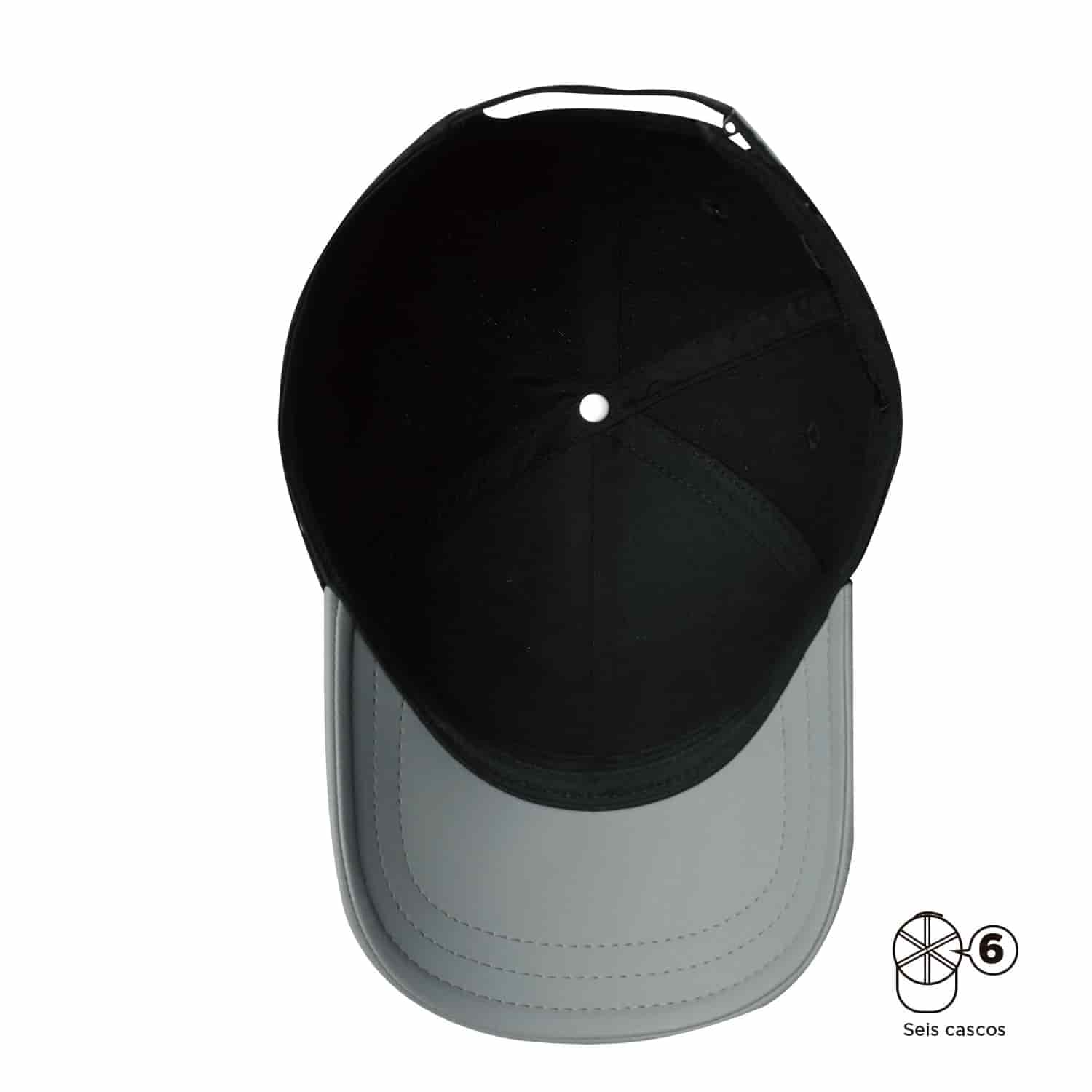 Gorra Beisbolera Hiro color Negro - miniatura 5