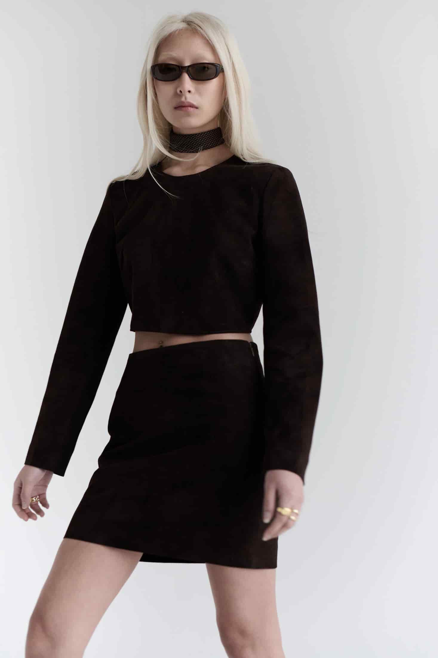 ZIAN SUEDE TOP - miniatura 2