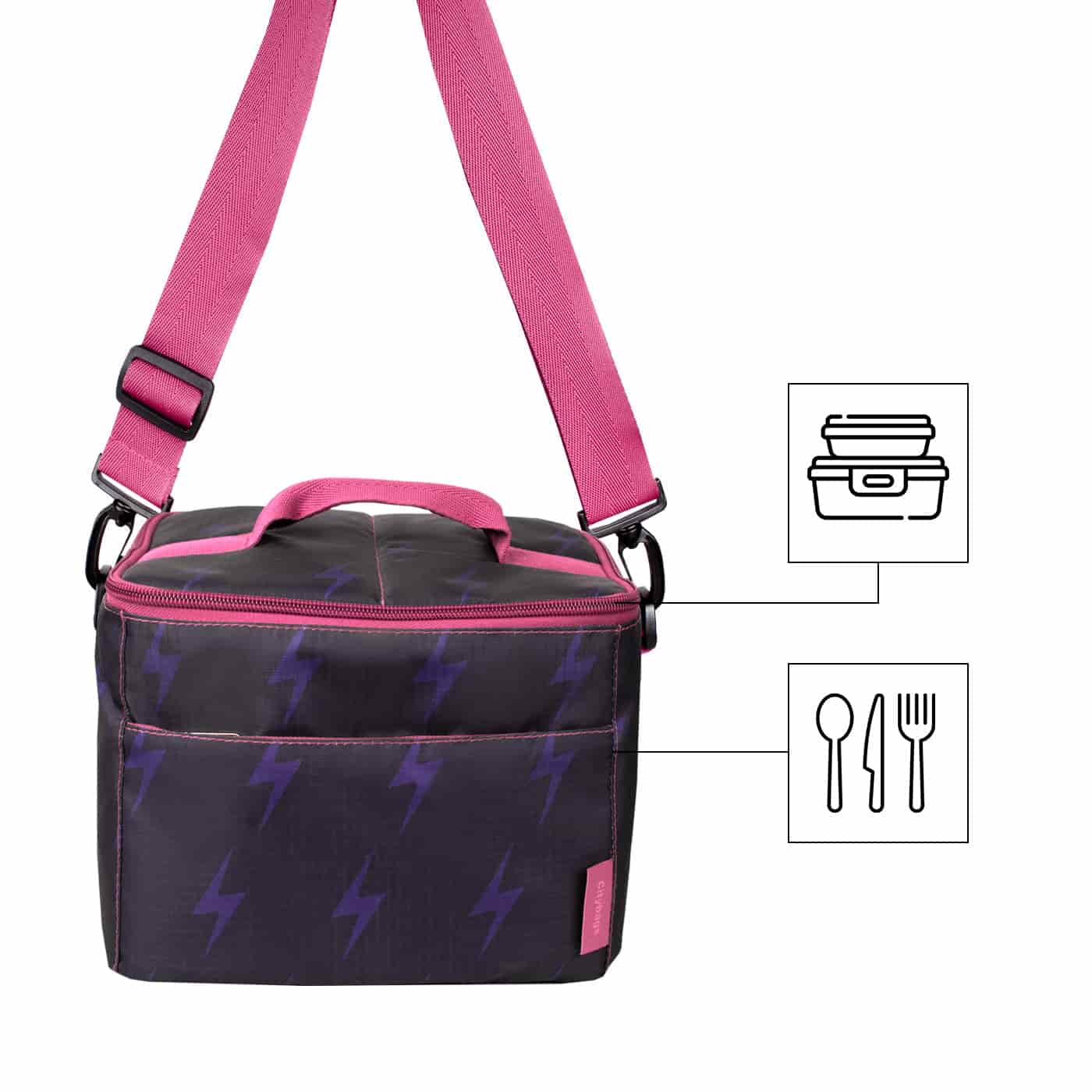 Lonchera Clasica Ultra Citybags Estampado Flash - miniatura 3