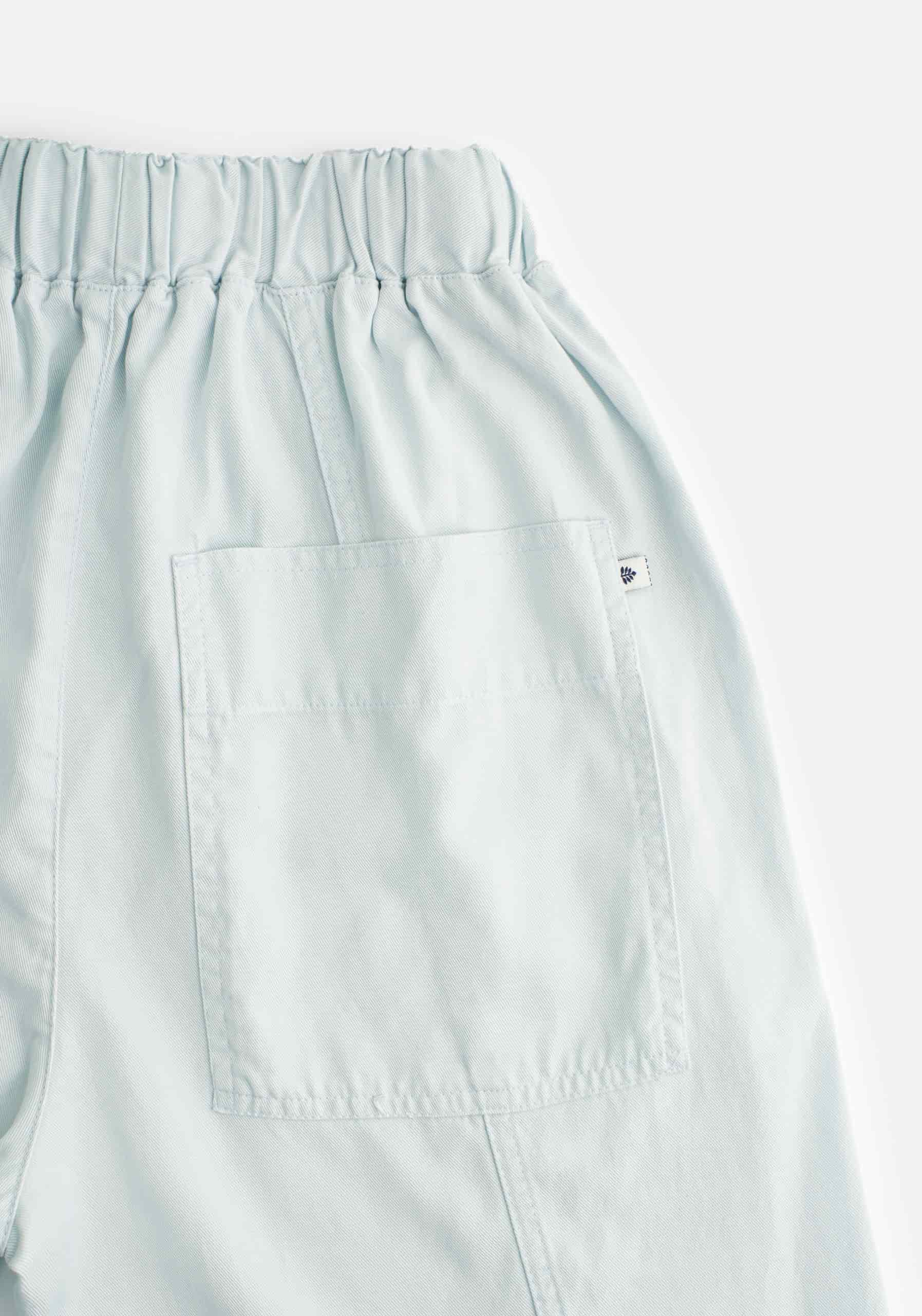 Pantalón M Woolf Jogger Tencel Azul Claro - miniatura 3