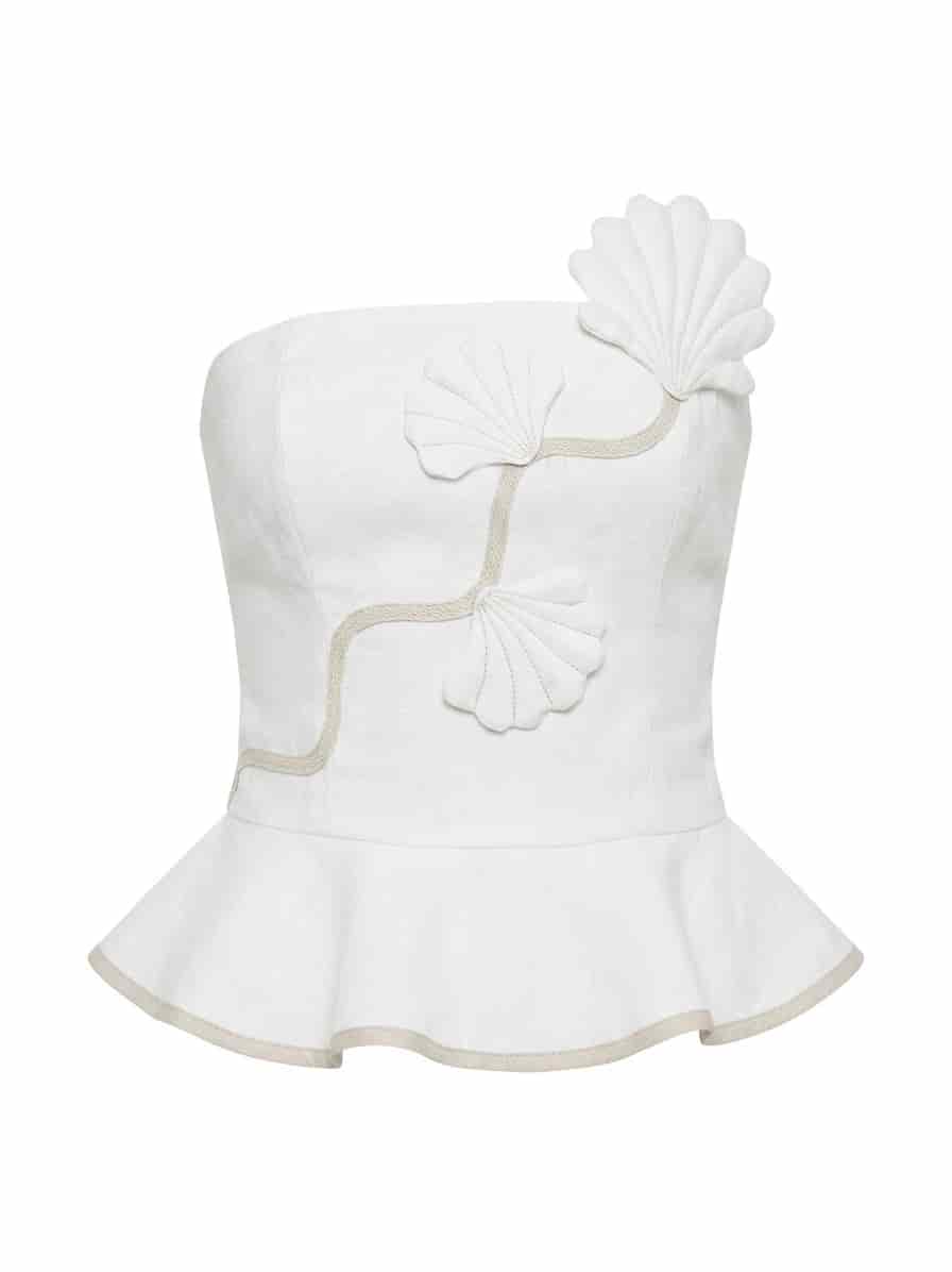 VAIANA TOP IVORY - miniatura 1