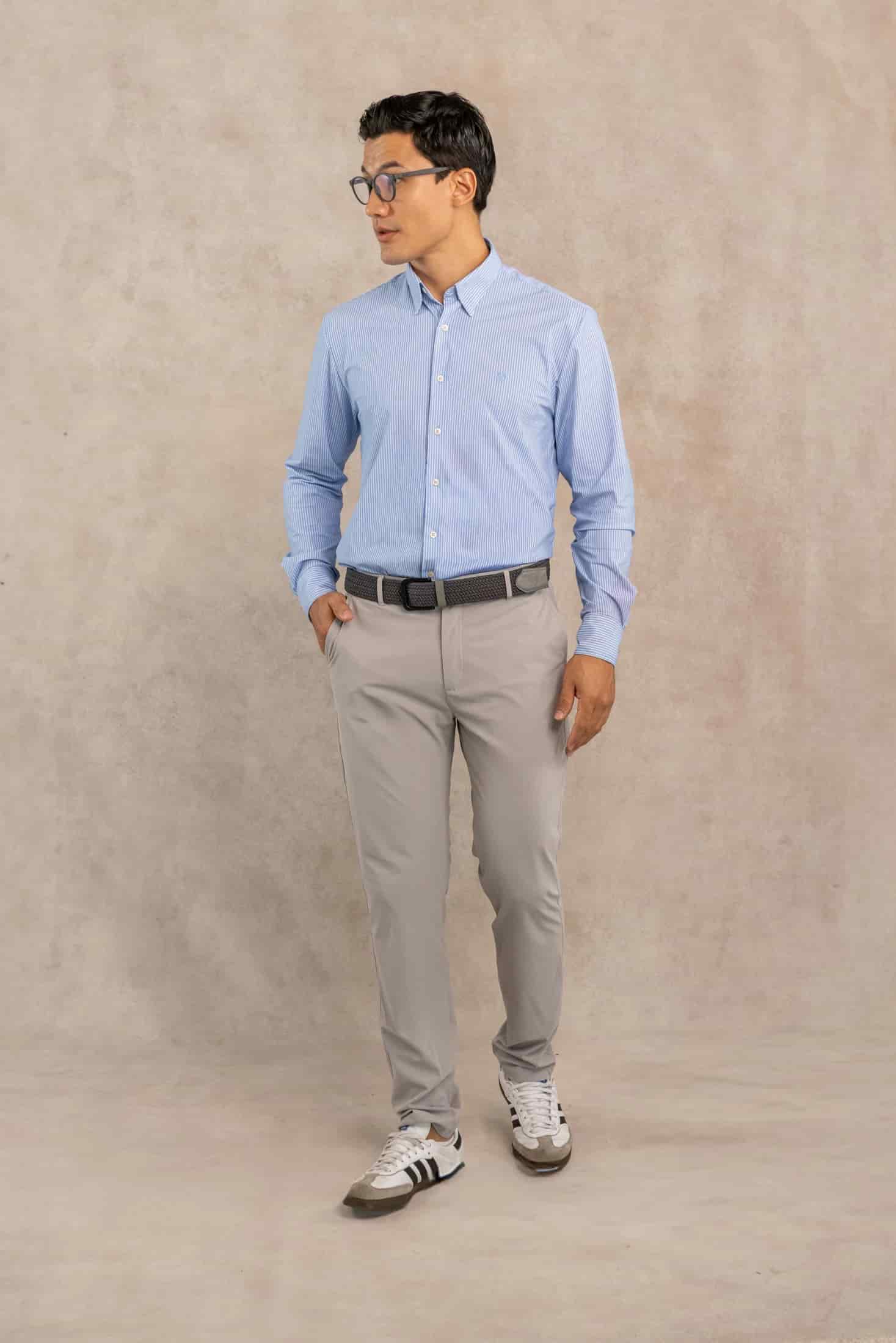 Camisa Performance Rayas Blue Striped - miniatura 3