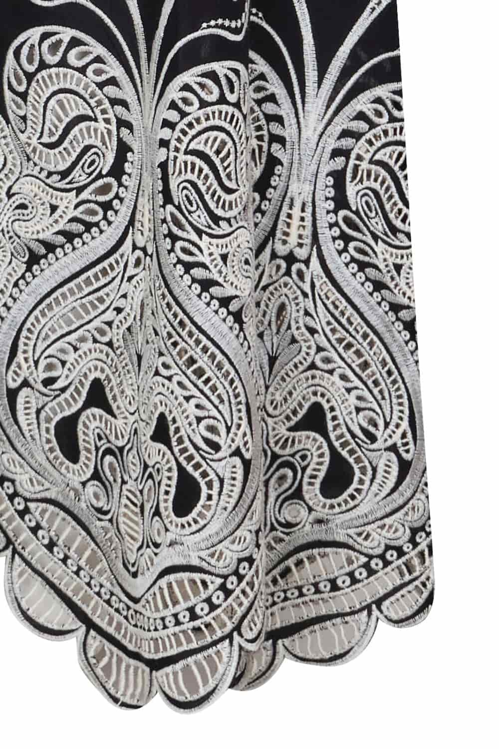 Vestido Avellana ivory negro - miniatura 5