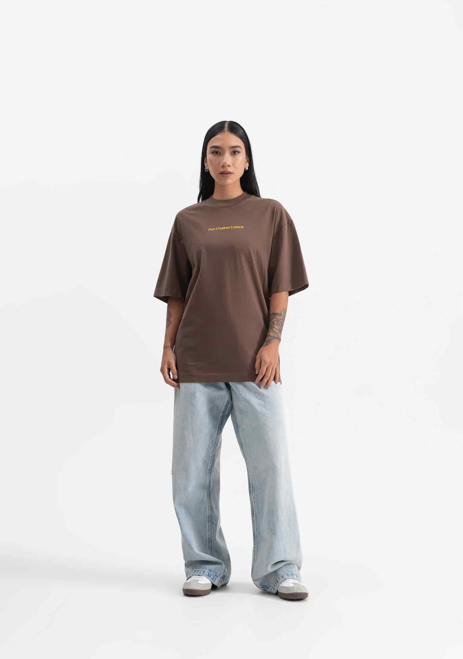 knockout brown t-shirt - miniatura 5