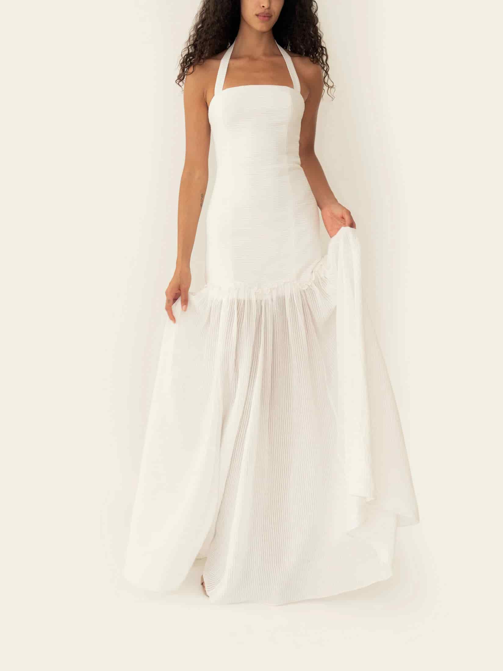 MARIA DRESS IVORY - miniatura 3