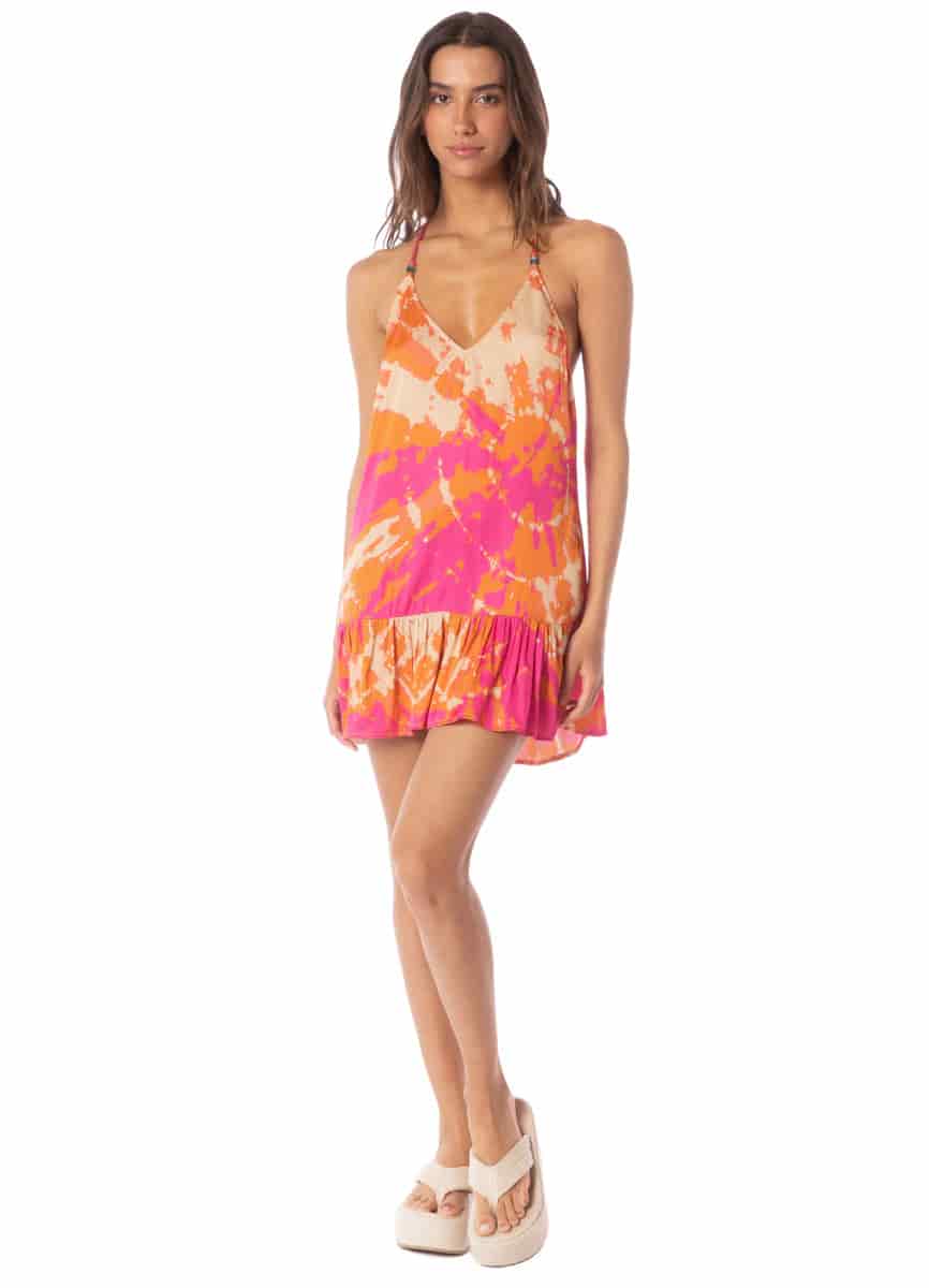 Maaji Flamingo Swirl Linn Short Dress - miniatura 2