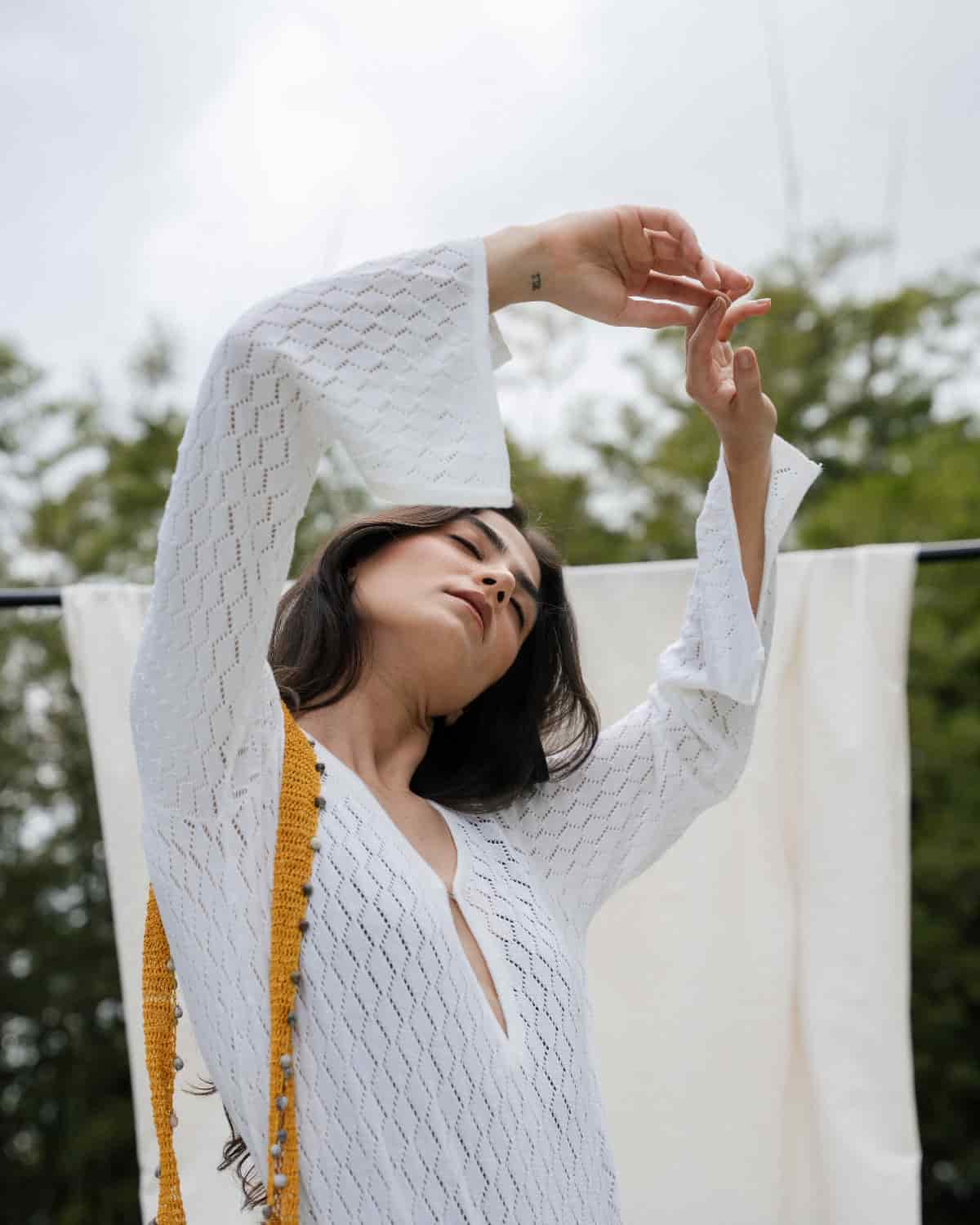 KIMONO SERENO - IVORY - miniatura 4