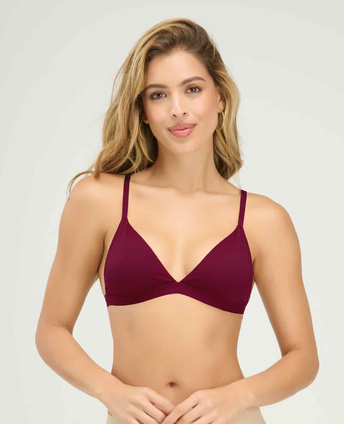 Brasier Triangular | Escote Profundo | Copas Suaves - miniatura 1