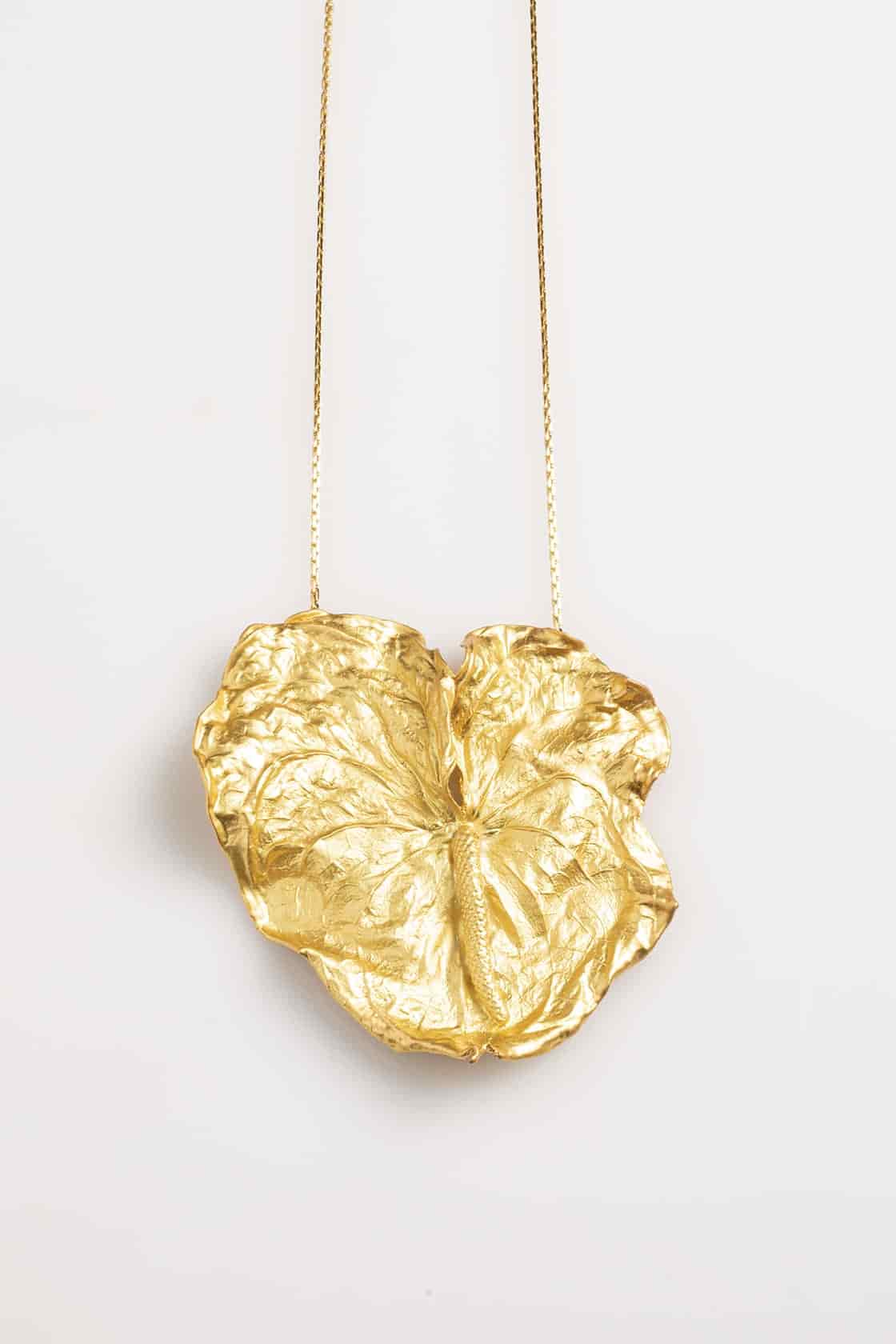 ANTHURIUM PIN NECKLACE XL - miniatura 3