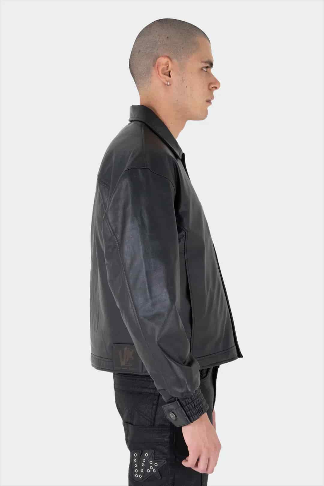 VENENO CHAQUETA DE CUERO NURSE - miniatura 3