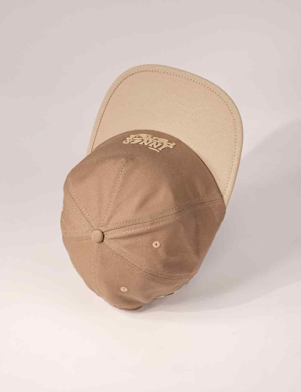 Gorra desestructurada Inner Peace caqui+beige - miniatura 3