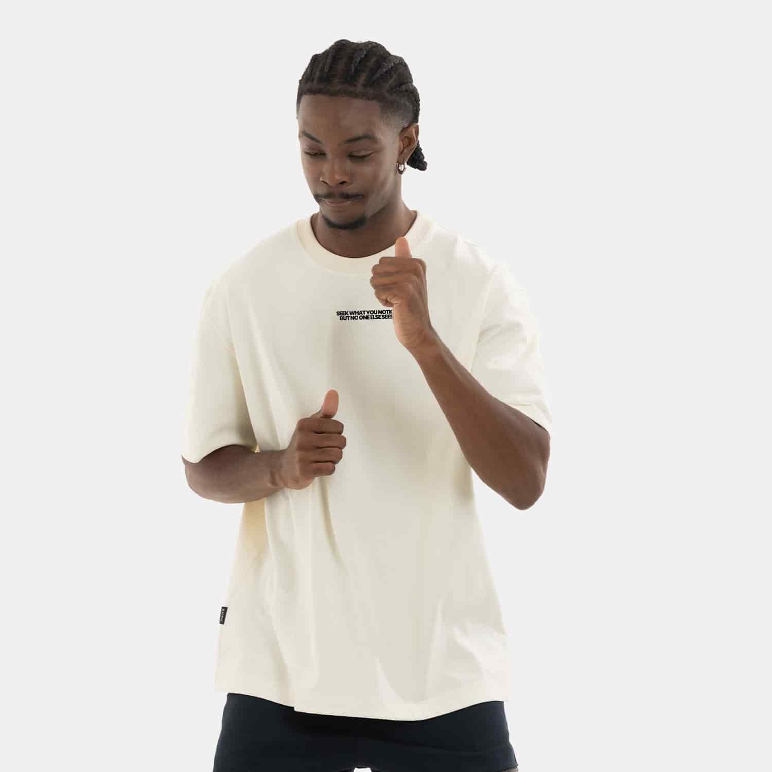 Essential Statement Tee Ivory - miniatura 2