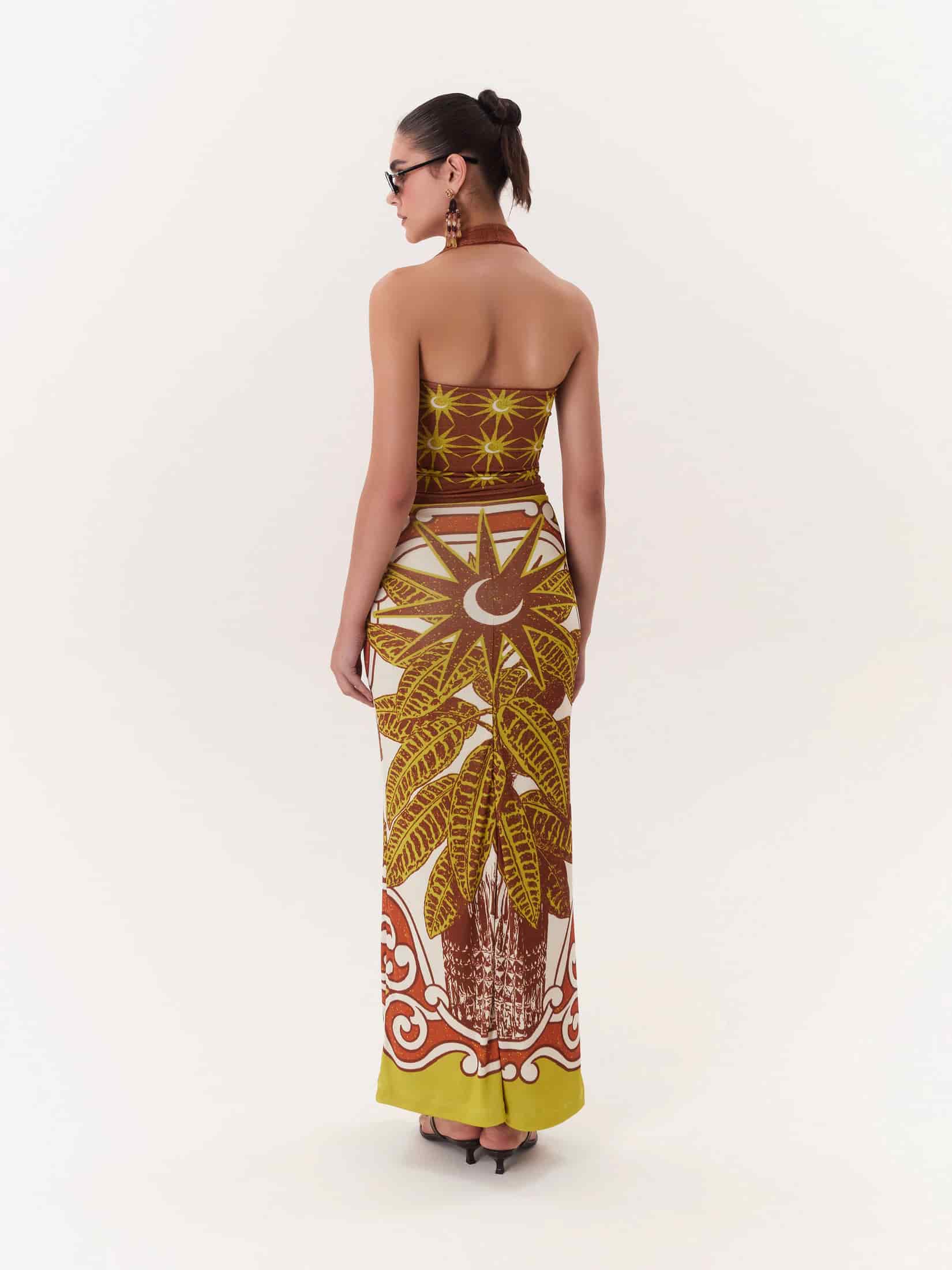 Halter Top Solar - Café - miniatura 3