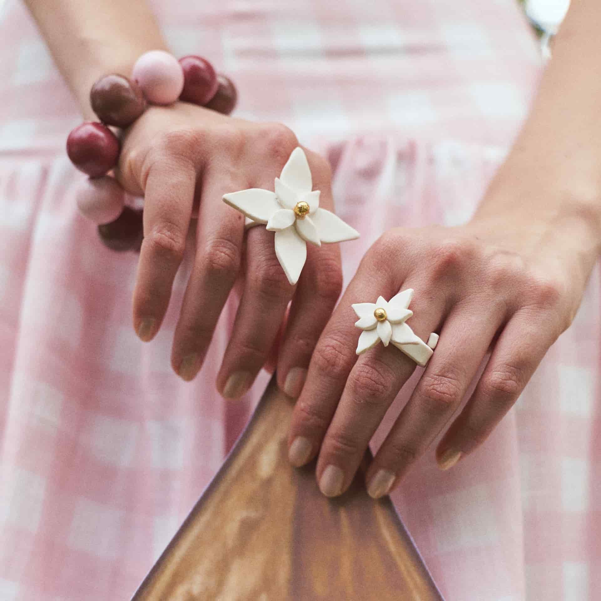 Anillo Flor de Navidad Maxi - miniatura 4