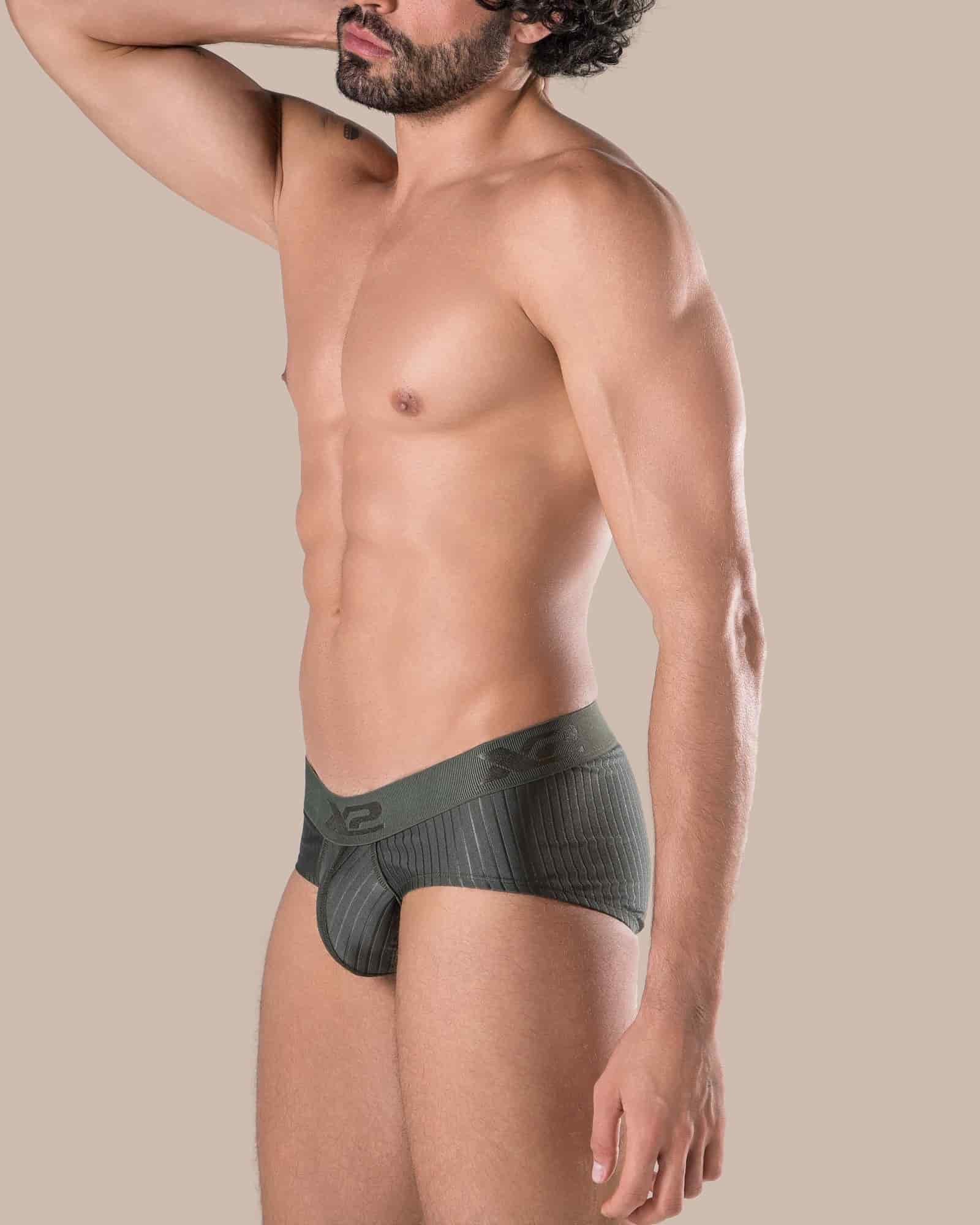 Brief Magnus Nylon Verde X2 - miniatura 3