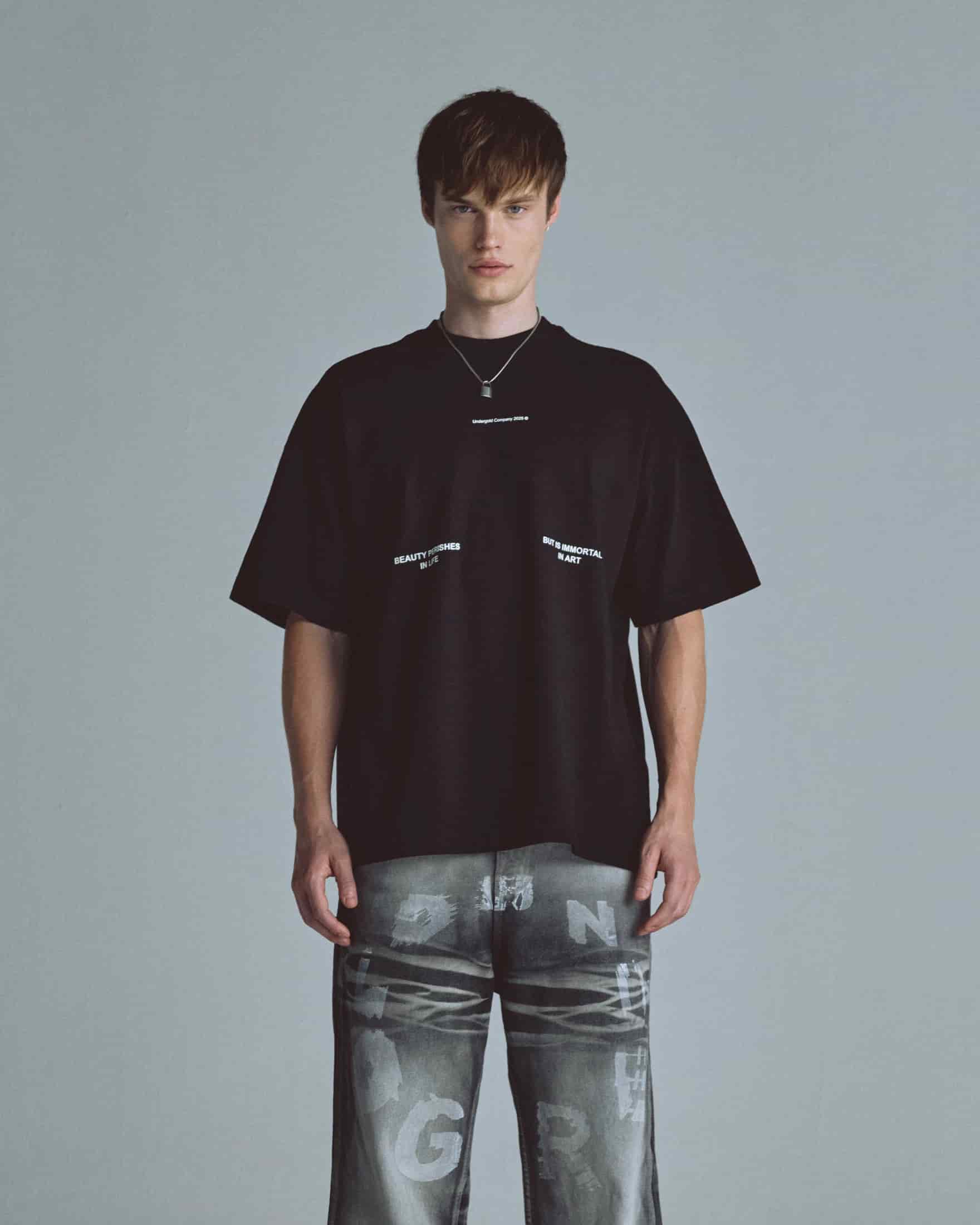 Echoes Beauty Tshirt Black - miniatura 2